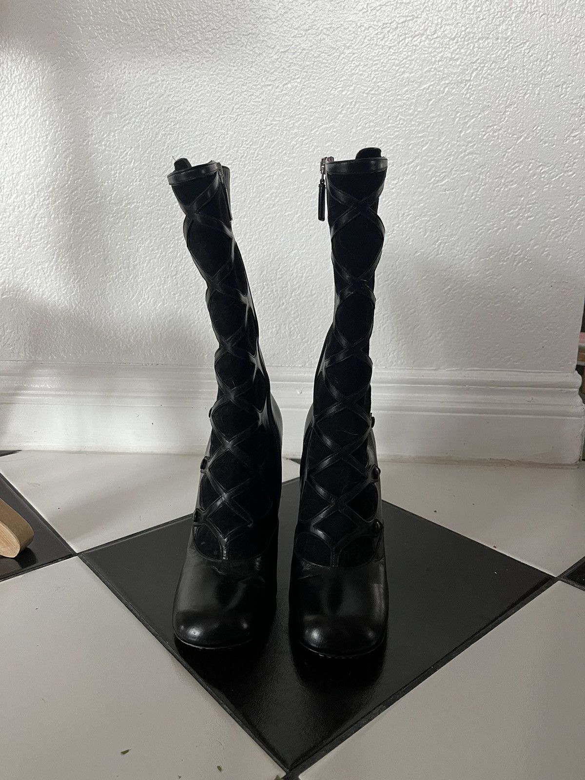Marc Jacobs marc jacobs cut out effect boots Size US 7 / IT 37 - 4 Thumbnail