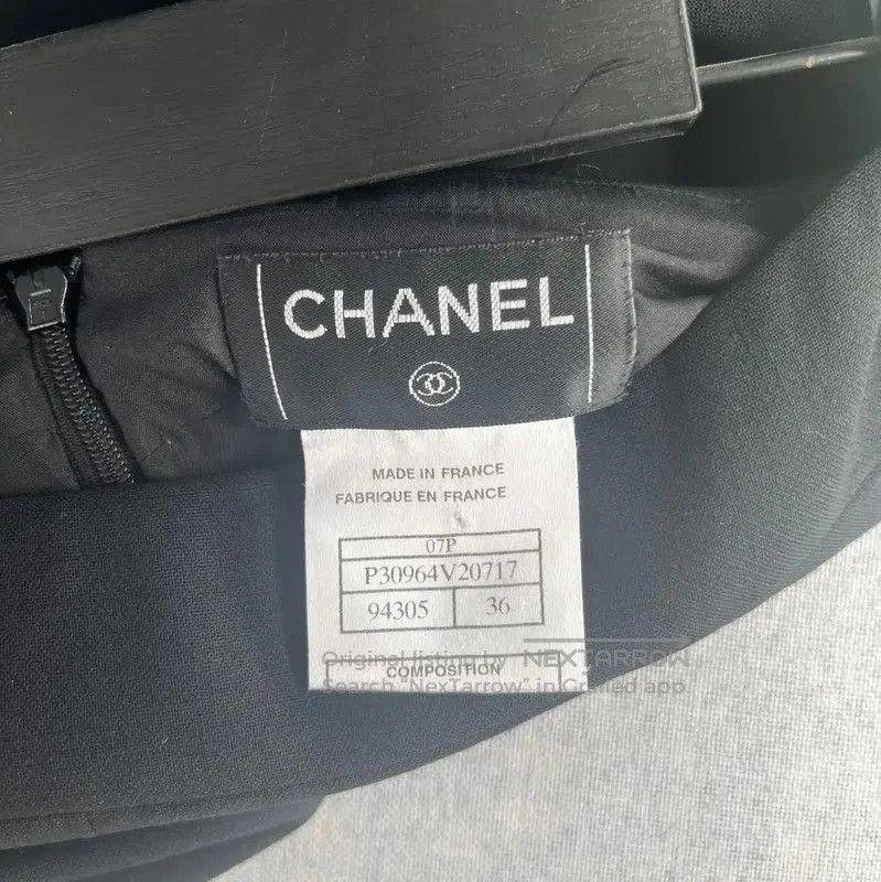 Chanel Chanel Black Summer Skirt Size S . Size 23" - 4 Thumbnail