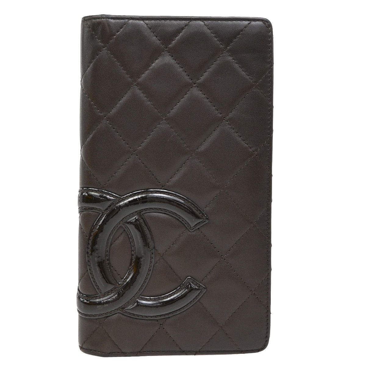 Chanel Chanel Cambon Zip Around Wallet Quilted Lambskin Size ONE SIZE - 1 Thumbnail