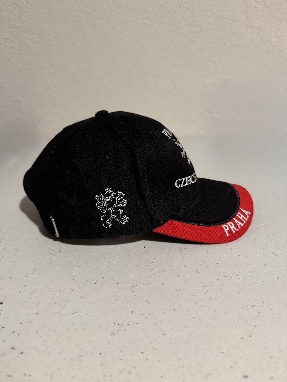 Other Black and red Czech Republic baseball cap Size ONE SIZE - 3 Thumbnail