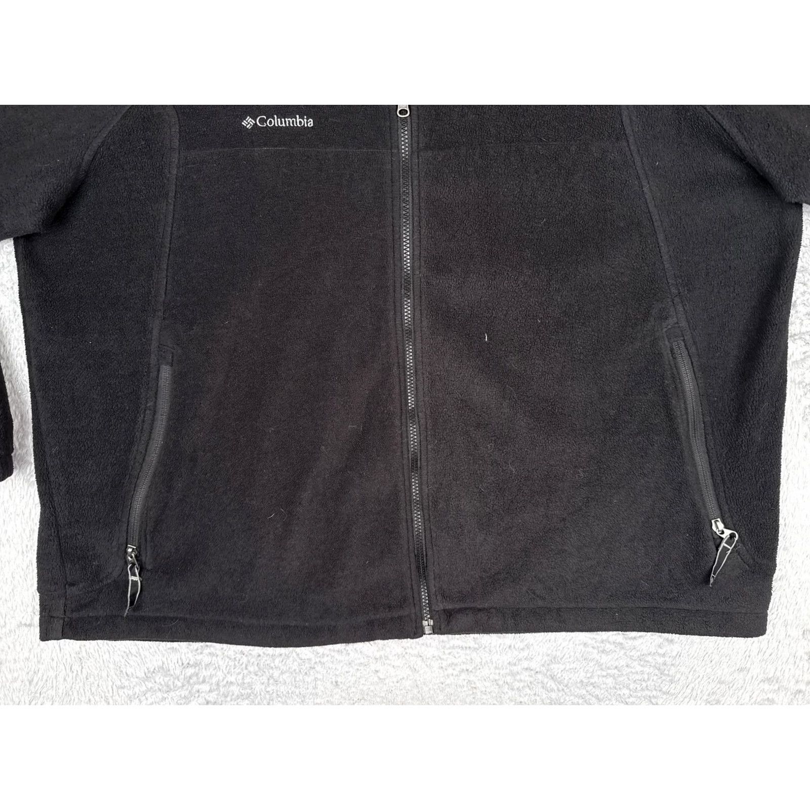 Vintage Columbia Fleece Jacket Mens 2XL Black Full Zip Pockets Interchange Outdoor Size US XXL / EU 58 / 5 - 5 Thumbnail