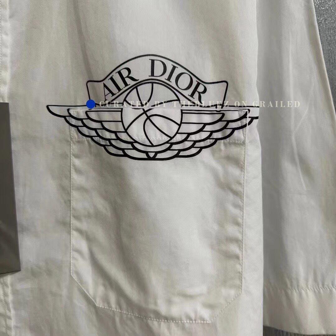 Dior Dior x AJ Short-Sleeve Shirt Size 39 Size US M / EU 48-50 / 2 - 2 Thumbnail