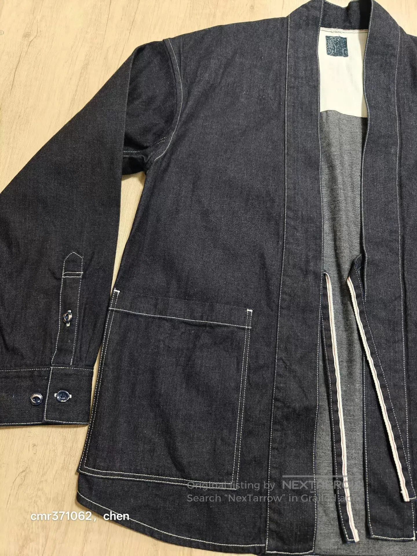 Visvim Blue Denim Long Sleeve Jacket. Size US L / EU 52-54 / 3 - 2 Thumbnail