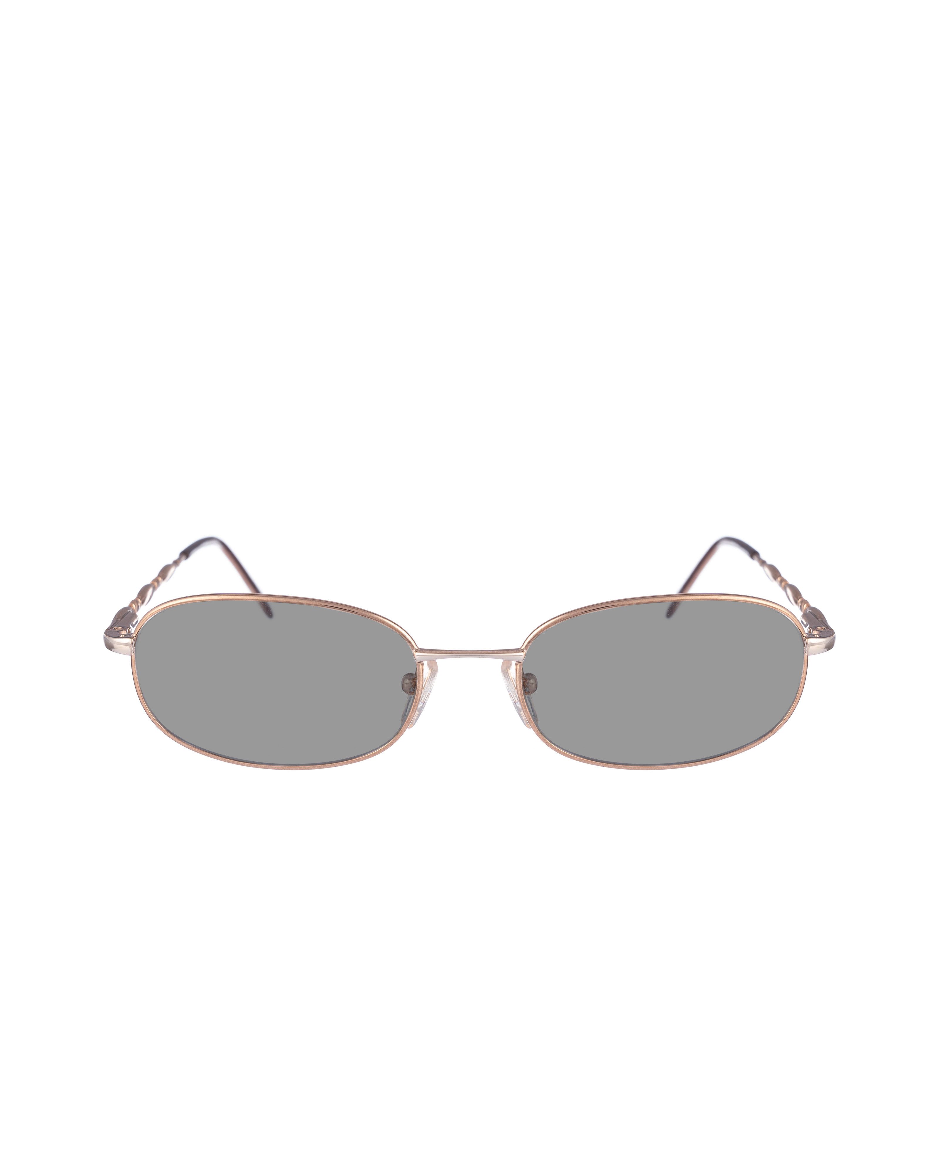 Valentino Valentino '00s Gold Oval Details Sunglasses Size ONE SIZE - 2 Thumbnail