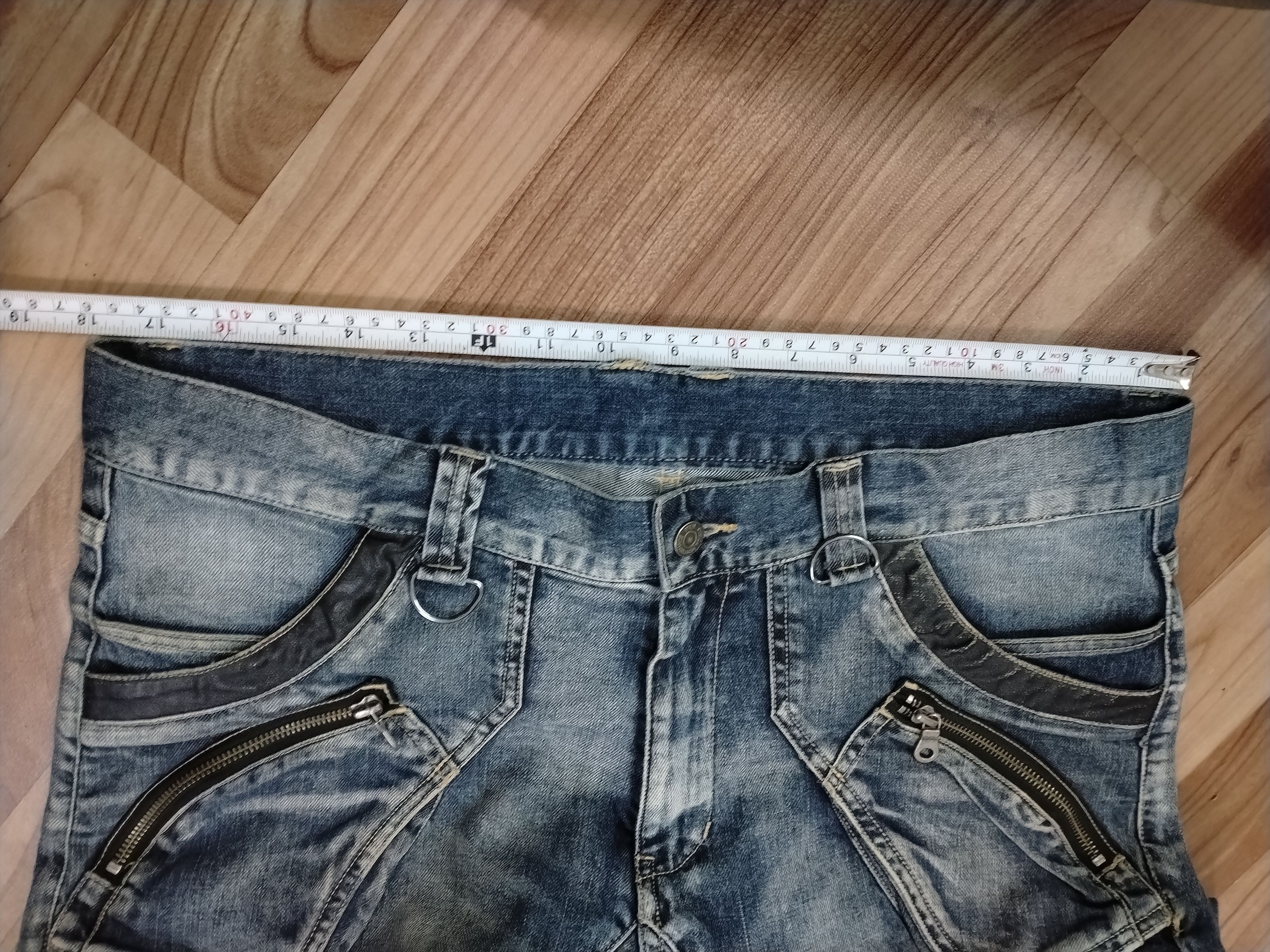 PPFM Ppfm Rocker Denim Pants Size US 35 - 7 Thumbnail