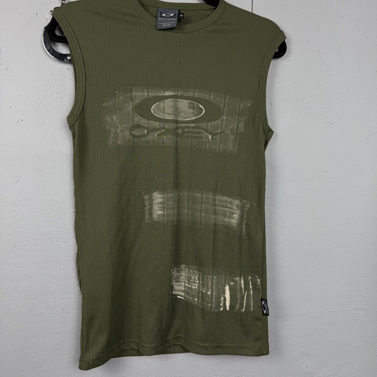 Oakley Vintage Oakley T-Shirt Avant Garde Y2K Size US M / EU 48-50 / 2 - 2 Thumbnail