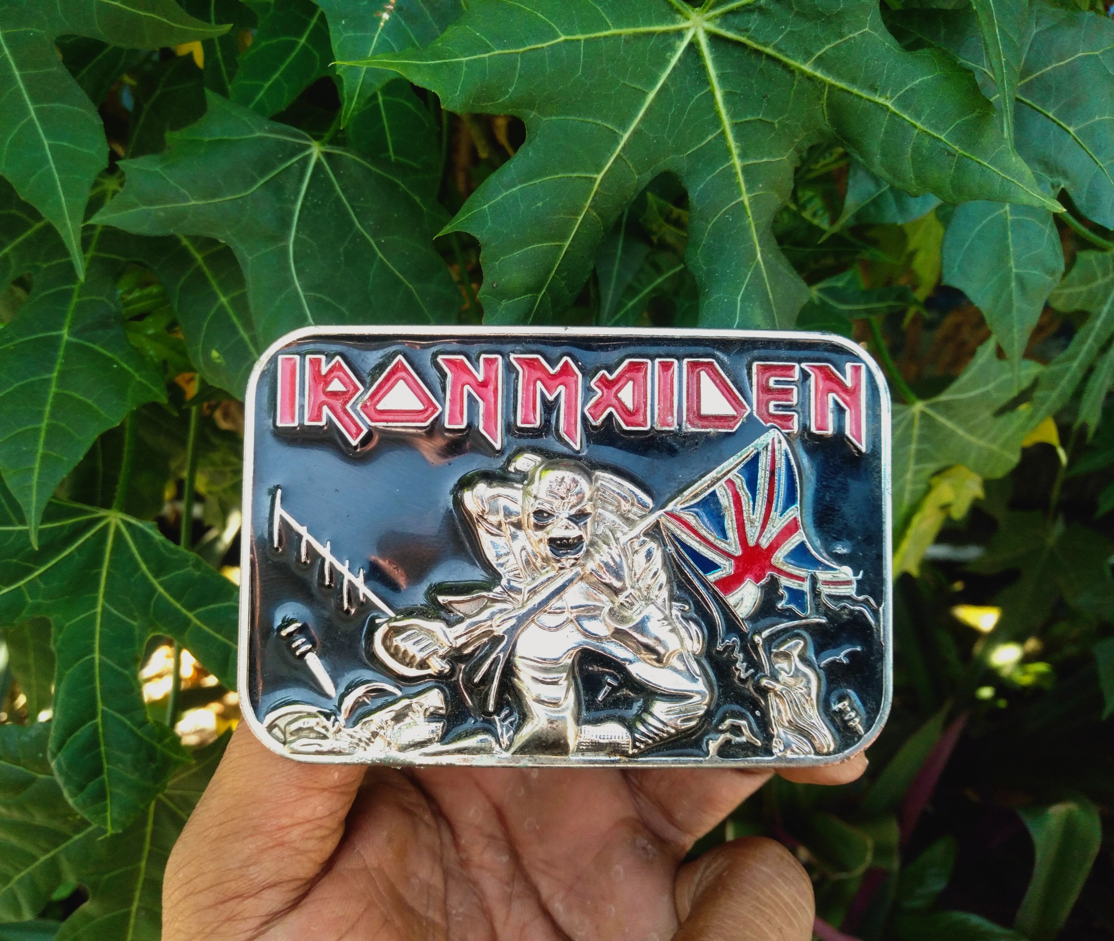 Buckle Iron Maiden Vintage