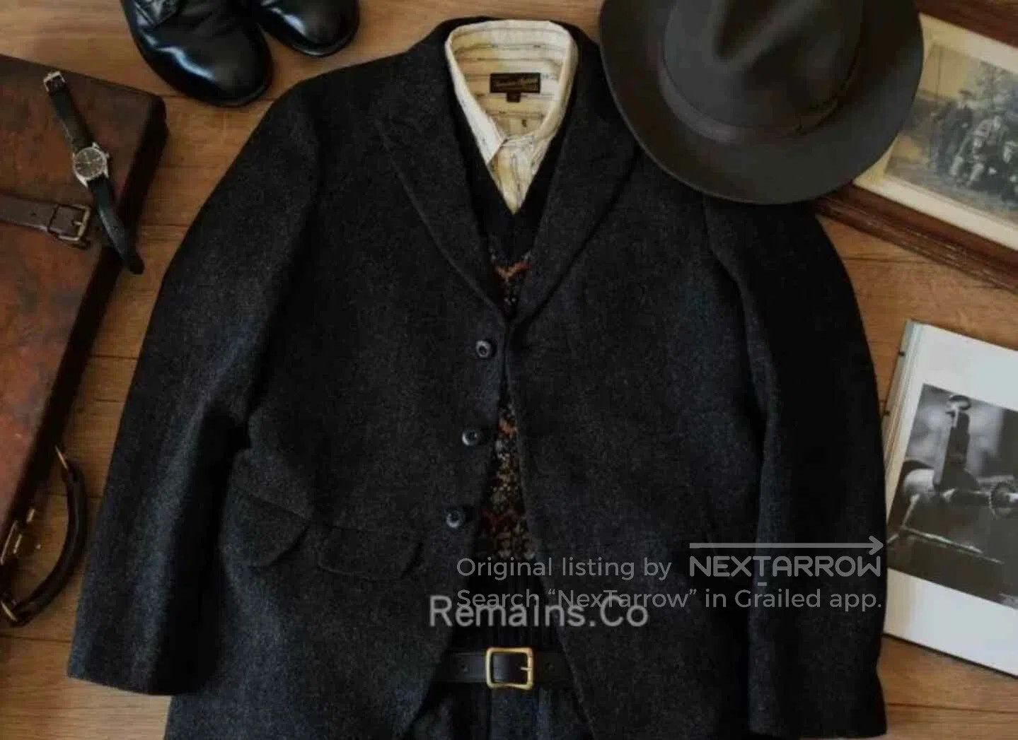 Vintage 1920s Vintage Tweed Suit Set. Size US XXS / EU 40 - 2 Thumbnail