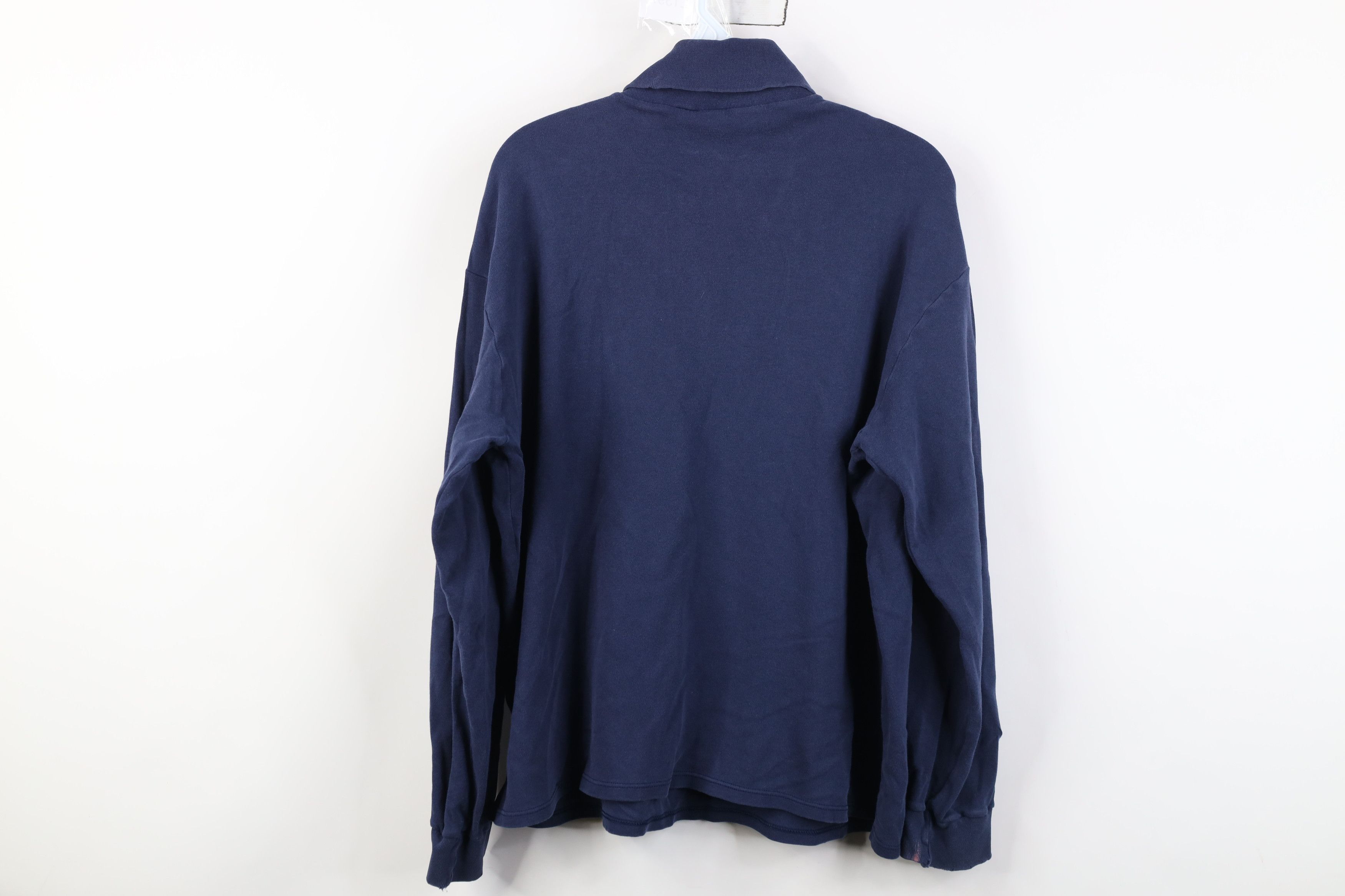Vintage Vintage 70s Streetwear Turtleneck Long Sleeve T-Shirt USA Size XL / US 12-14 / IT 48-50 - 13 Thumbnail