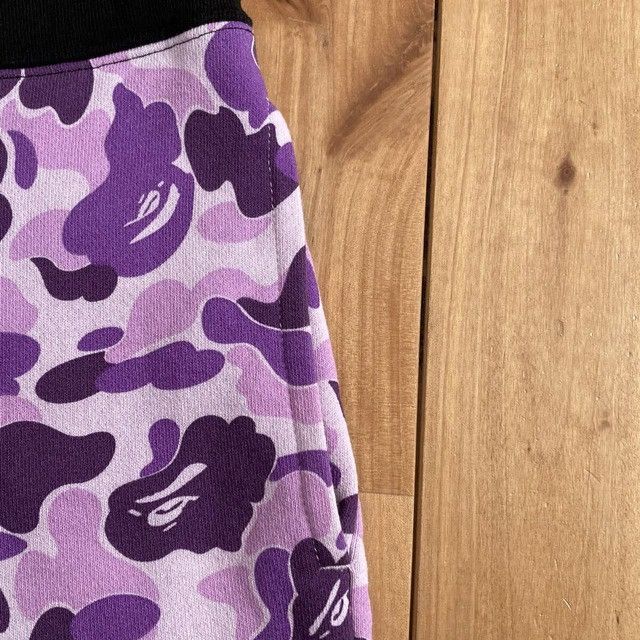Bape 🔥Taipei Store Camo🔥 BAPE Shark Sweat Shorts APE ★size M Size US 32 / EU 48 - 5 Thumbnail