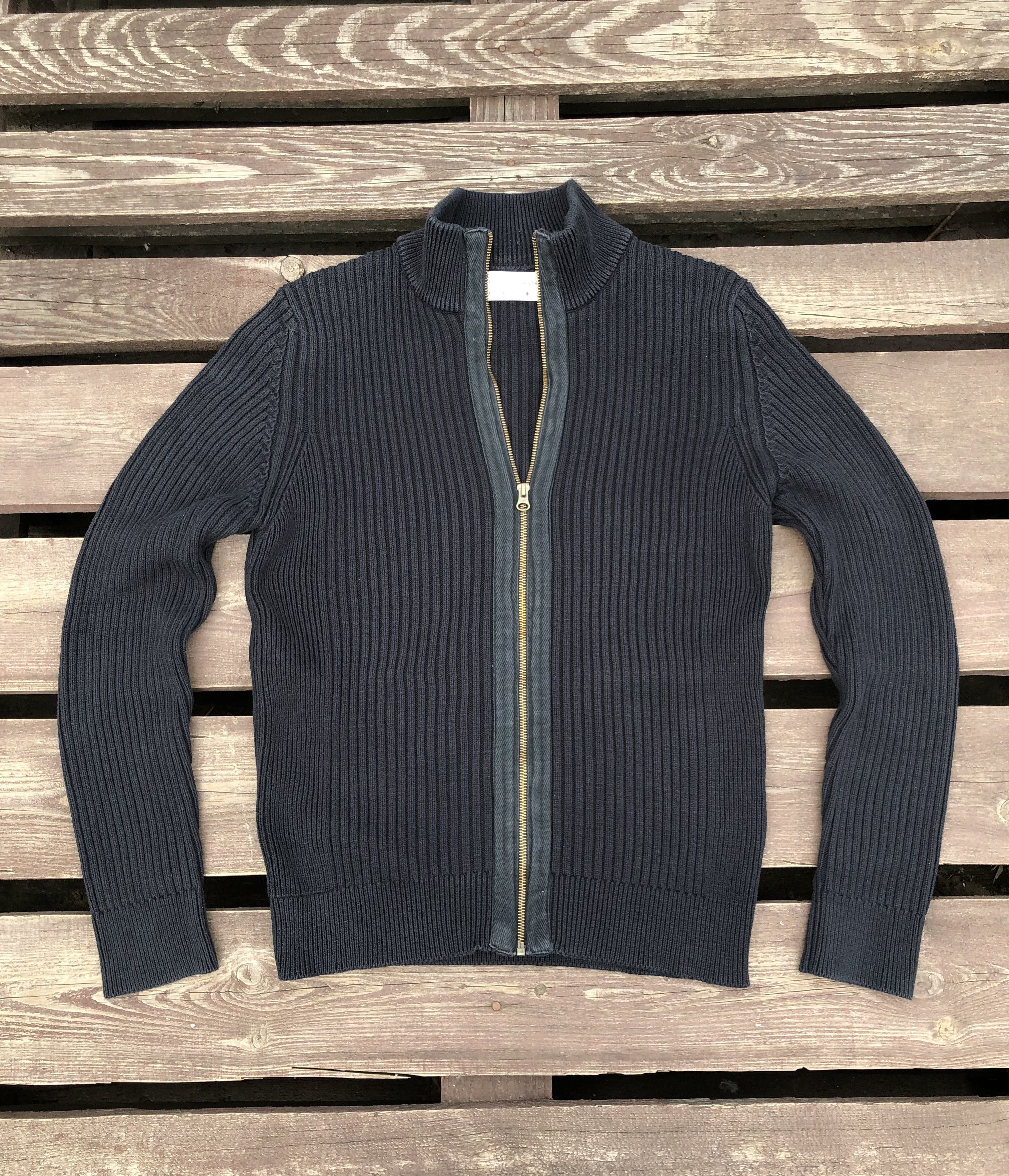 Vintage Old Bridge Y2K Vintage Zip Up Knitted Sweater Size US M / EU 48-50 / 2 - 1 Thumbnail