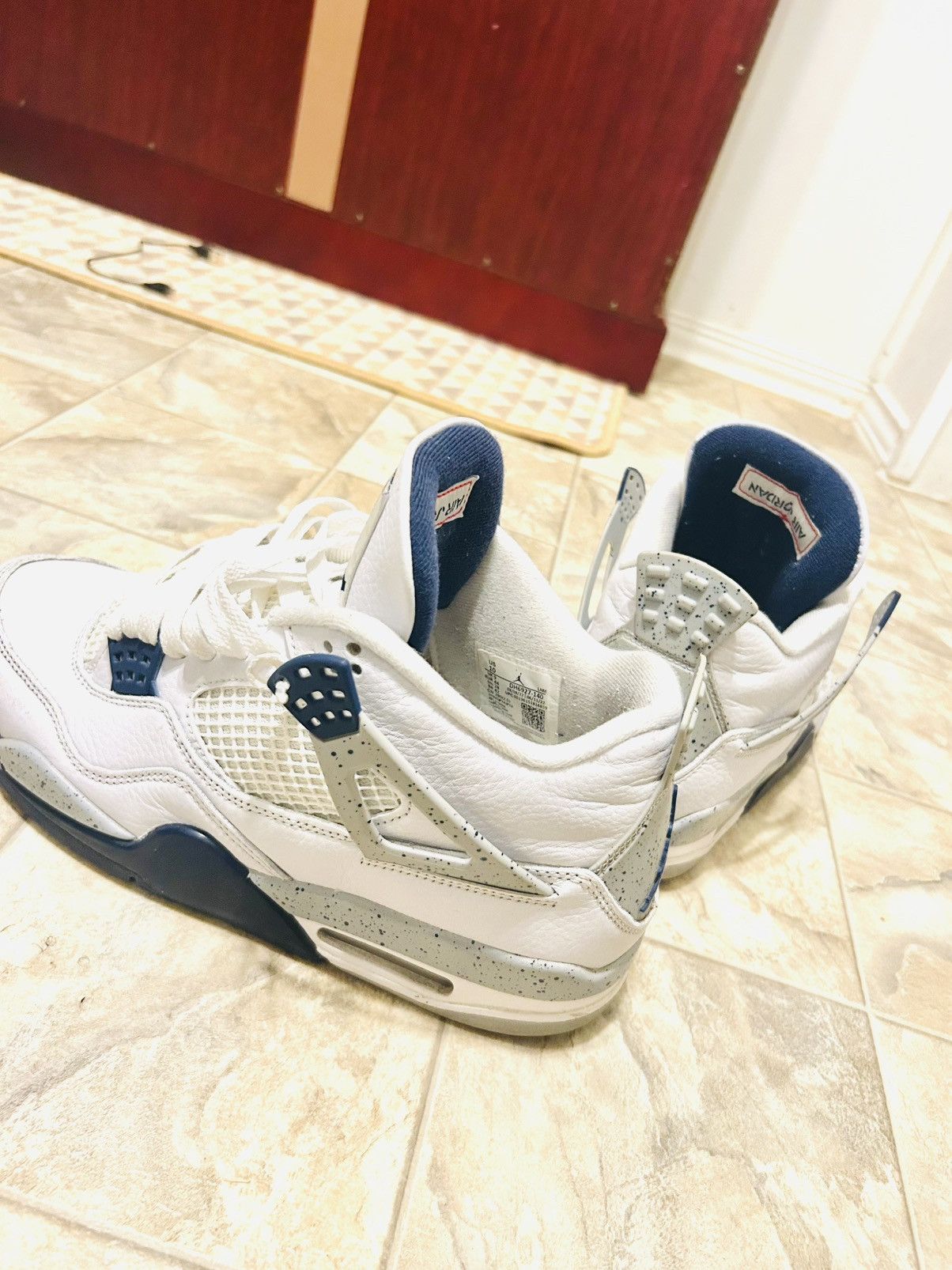 Jordan Brand jordan 4 navy Size US 10.5 / EU 43-44 - 4 Thumbnail