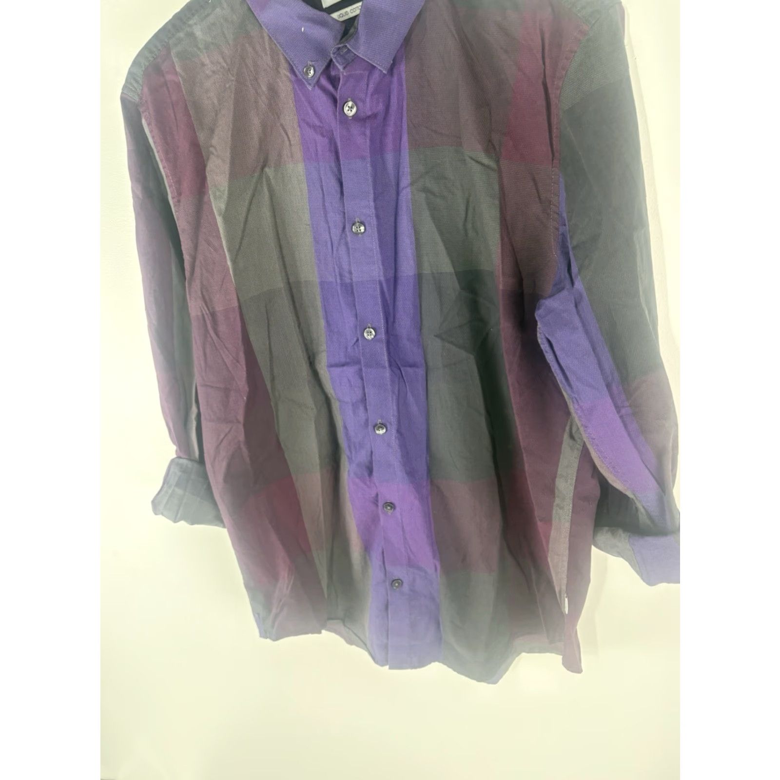 Calvin Klein Calvin Klein Colorblock Button-Up Shirt Men’s Regular Large Multicolor Casual Workwear Size US L / EU 52-54 / 3 - 3 Thumbnail