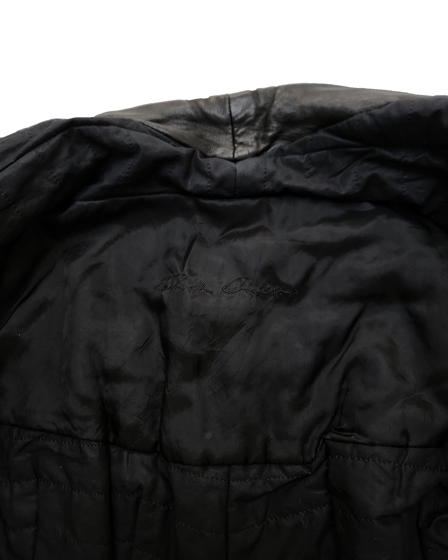 Rick Owens Rick Owens Black Princess Leather Jacket Size M / US 6-8 / IT 42-44 - 6 Thumbnail