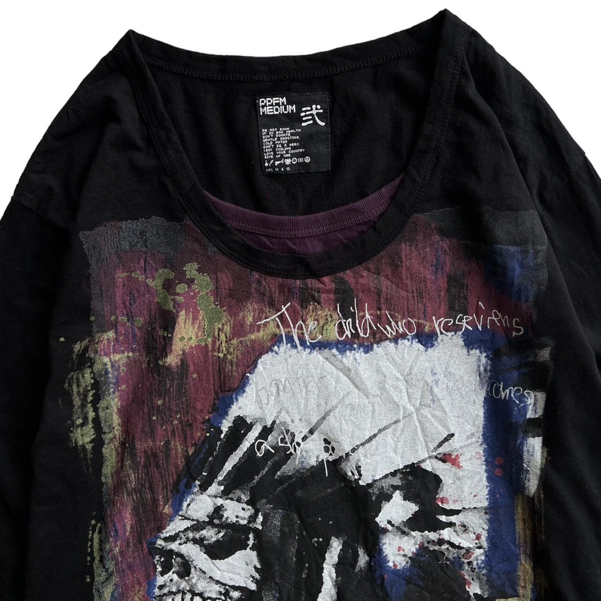 Japanese Brand × Le Grande Bleu (L.G.B.) × PPFM PPFM GREAT SPIRIT GHOST SHIRT Size US M / EU 48-50 / 2 - 2 Thumbnail