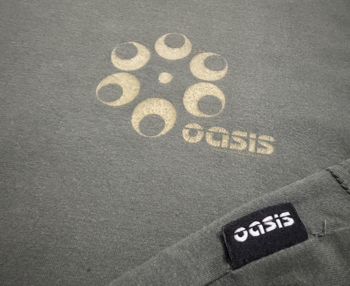 Band Tees × Vintage Vintage 90’s Oasis Tour Tee Size US M / EU 48-50 / 2 - 4 Thumbnail