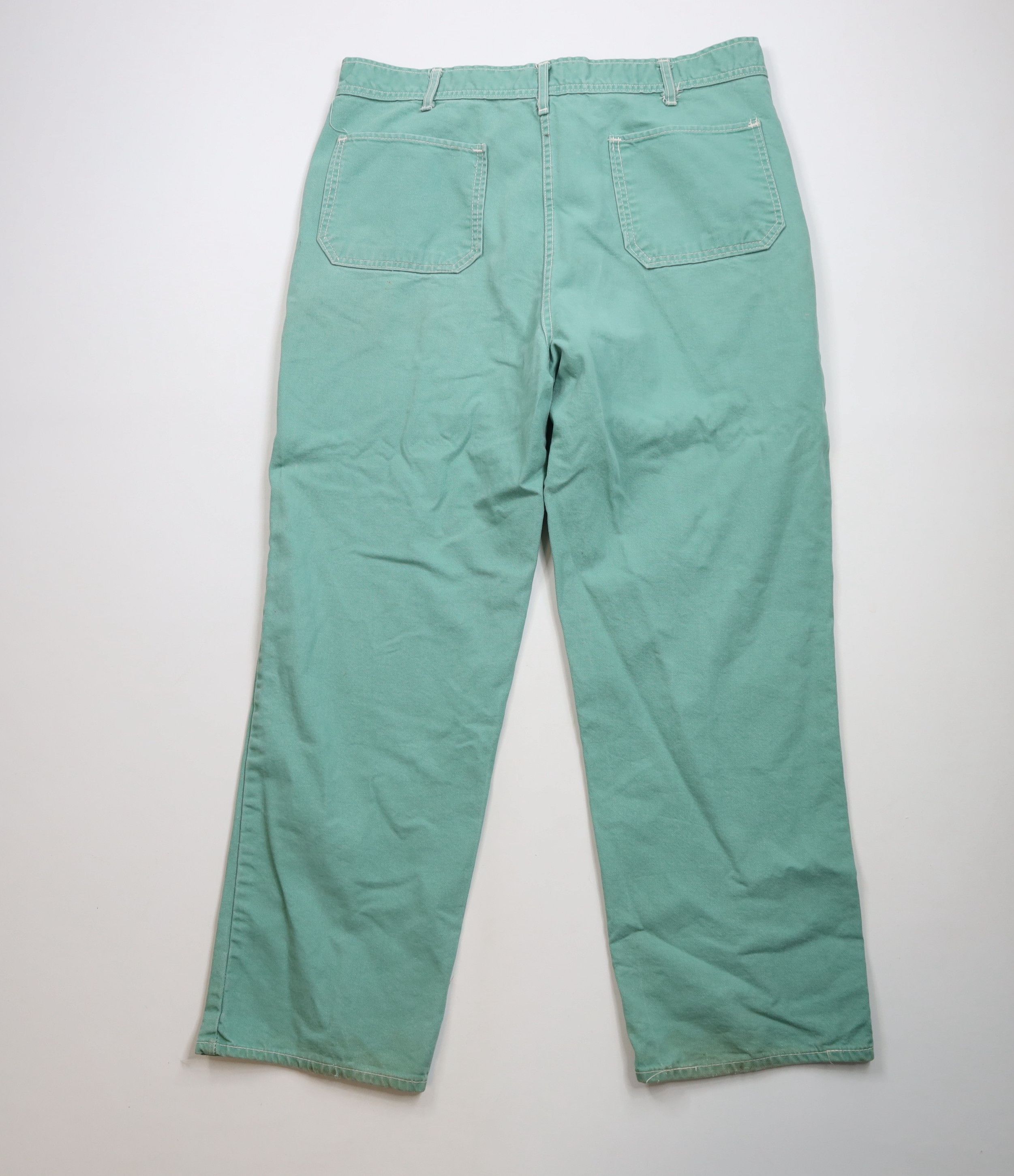 Vintage Vintage 90s Streetwear Button Fly Wide Leg Work Jeans USA Size US 40 / EU 56 - 10 Thumbnail