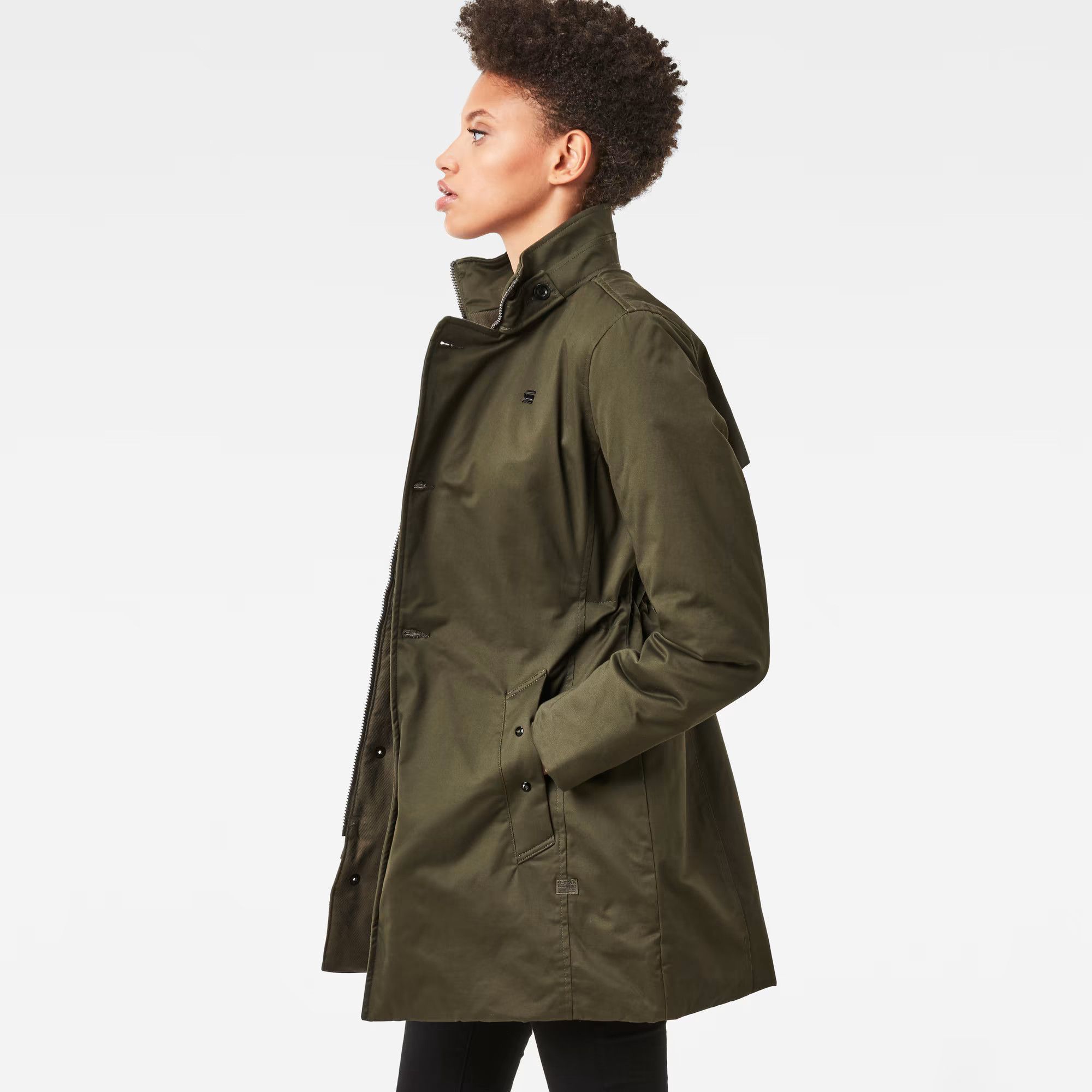 G-Star G-Star Raw Minor Classic Padded Slim Trench Coat Women's Size M / US 6-8 / IT 42-44 - 3 Thumbnail