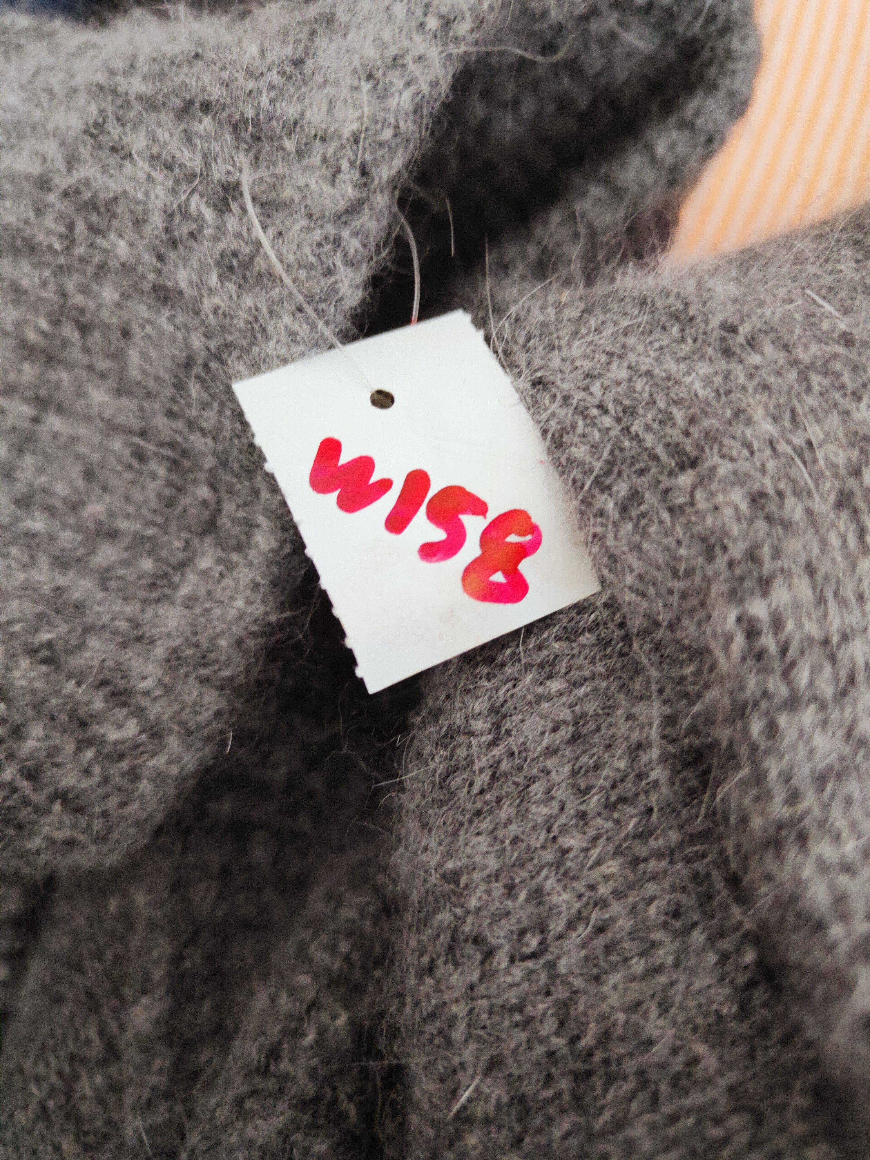 Japanese Brand Platane Gray Knitwear Hoodie Wool Duffle Cardigan #W158 Size US L / EU 52-54 / 3 - 15 Thumbnail