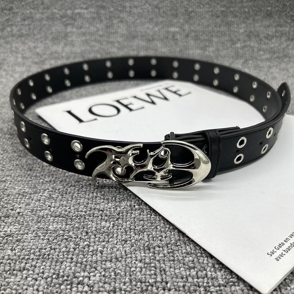 Japanese Brand 💥Streetwear style black colour belt Size ONE SIZE - 1 Thumbnail