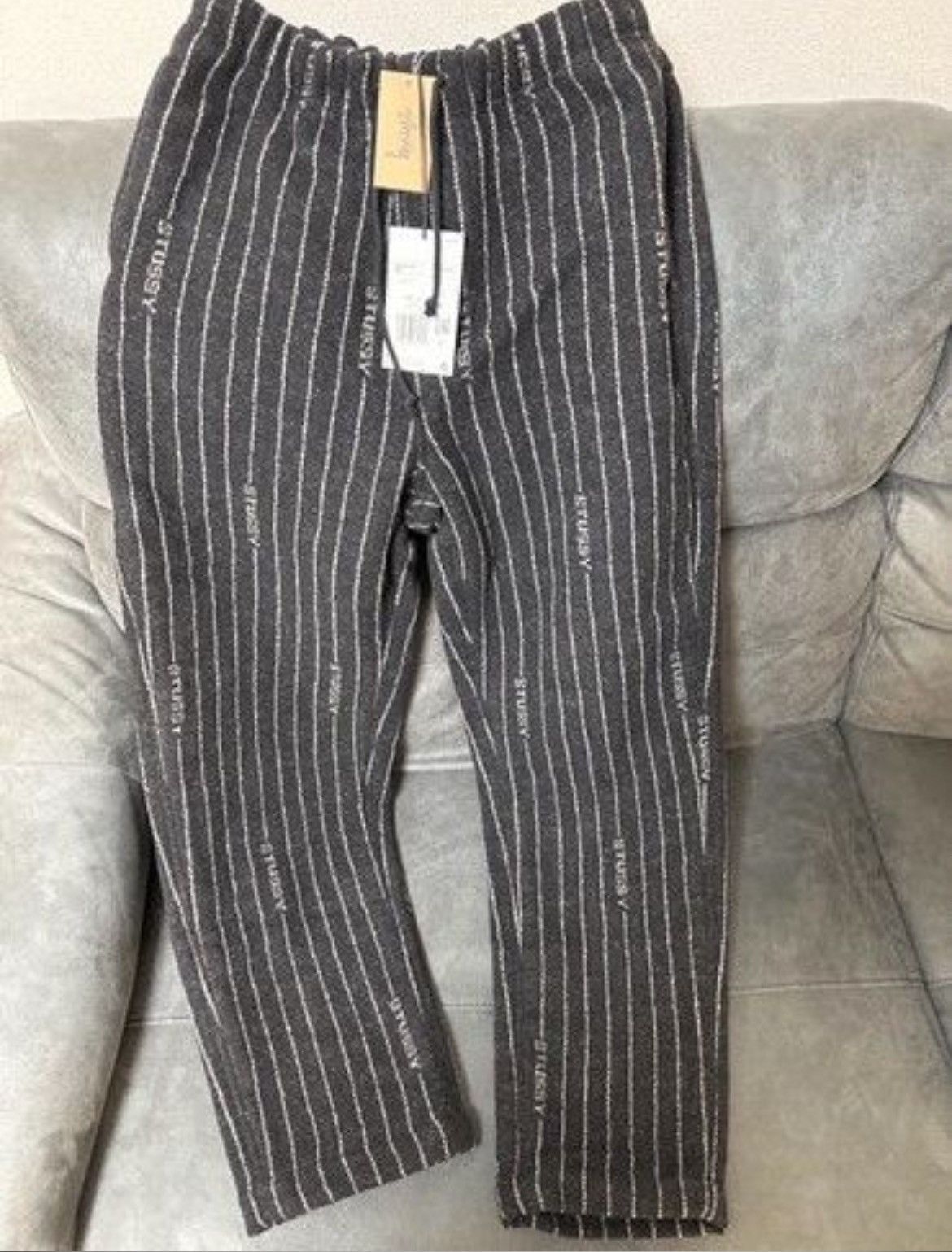 Nike × Stussy Nike x Stussy pinstripe wool pants | Grailed