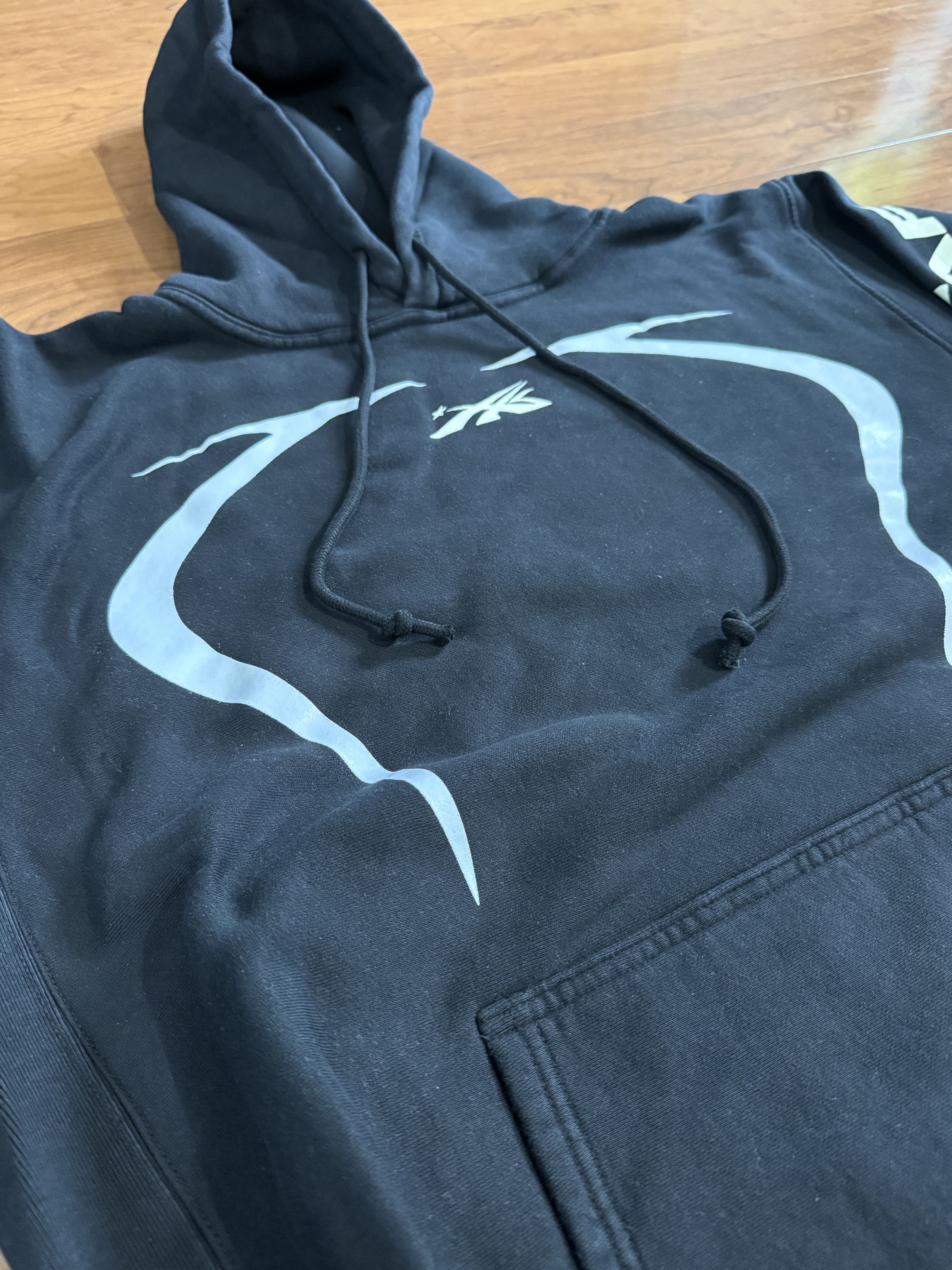 HELLSTAR Hellstar Sports Jet Black Hoodie Size US L / EU 52-54 / 3 - 3 Thumbnail