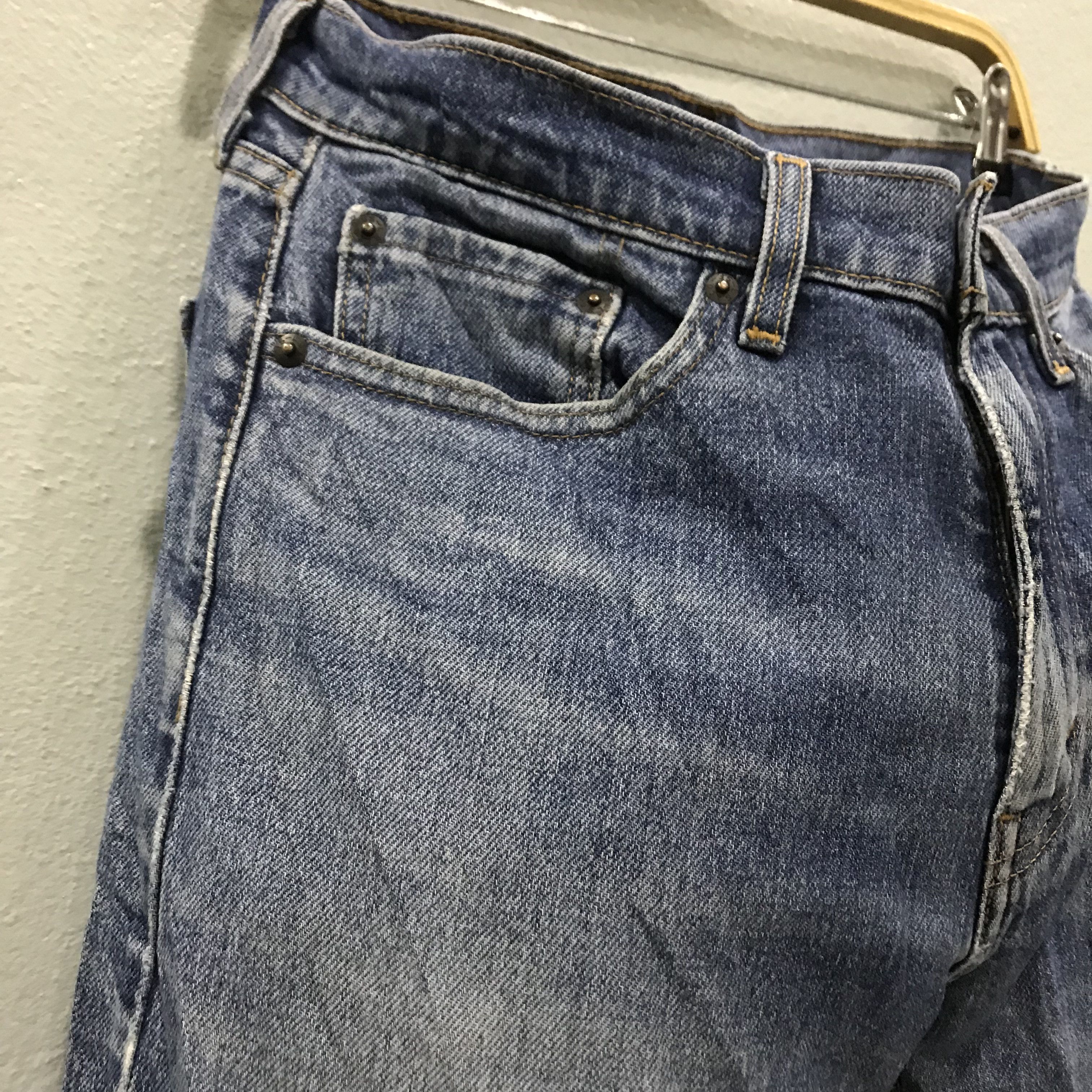 Levi's Vintage Levi's 505 Jeans Distressed Ripped Knees 90s Style Size US 30 / EU 46 - 7 Thumbnail