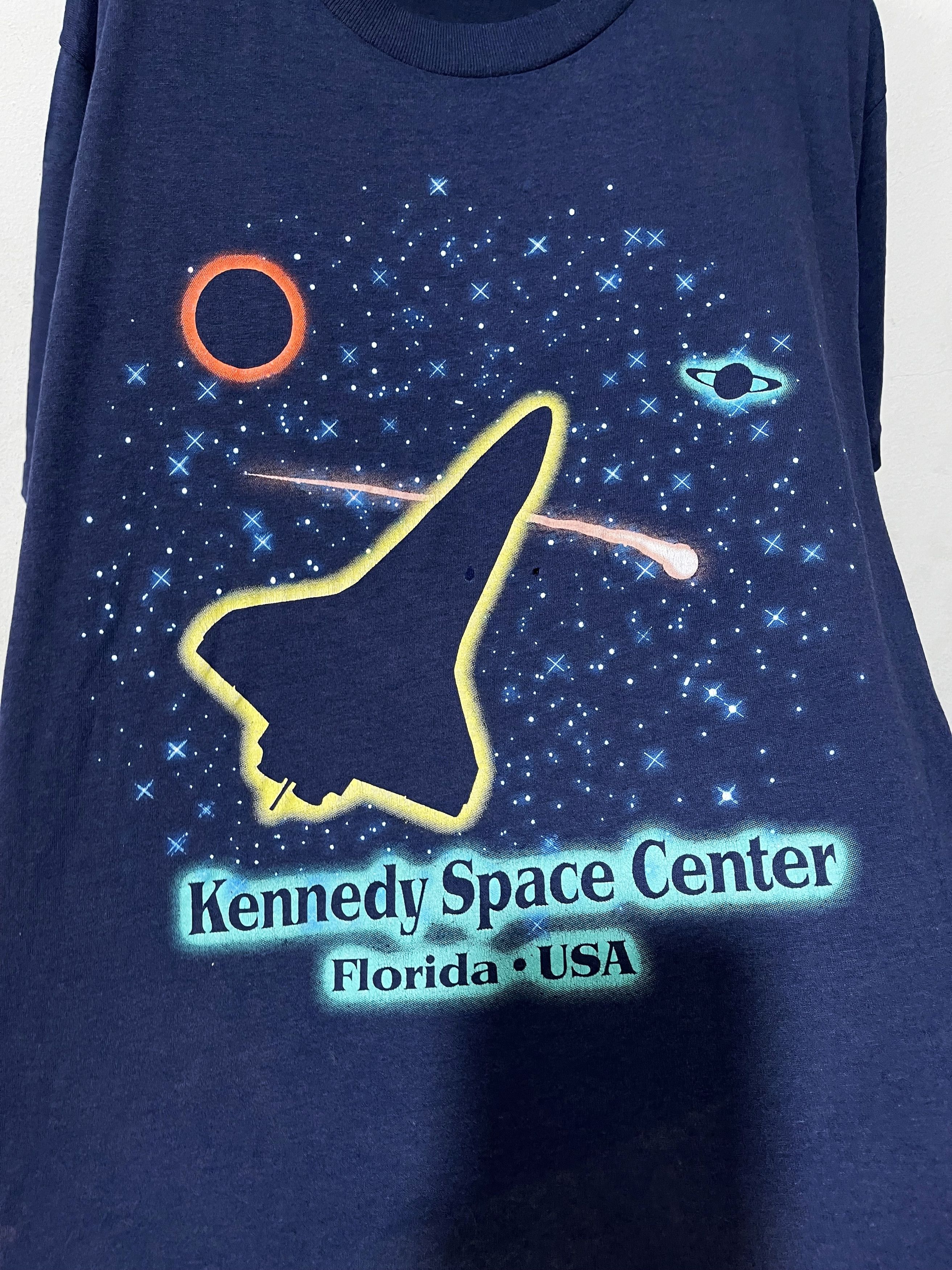 Arts & Science × NASA × Vintage Vintage 80s Kennedy Space Center Shirt Size US L / EU 52-54 / 3 - 2 Thumbnail