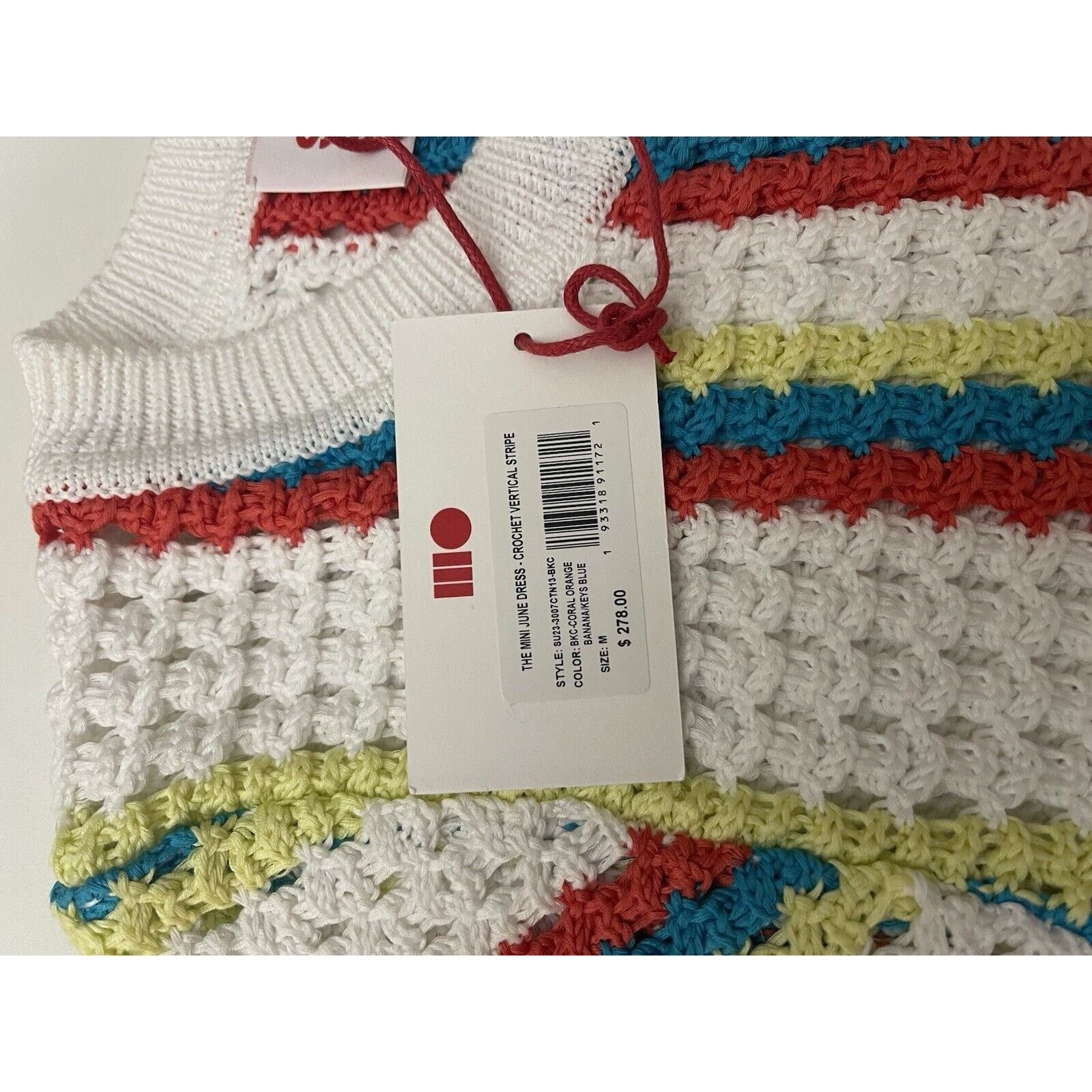 Solid & Striped Solid & Striped Cotton Crochet Multicolor Mini Dress Medium Size M / US 6-8 / IT 42-44 - 9 Thumbnail