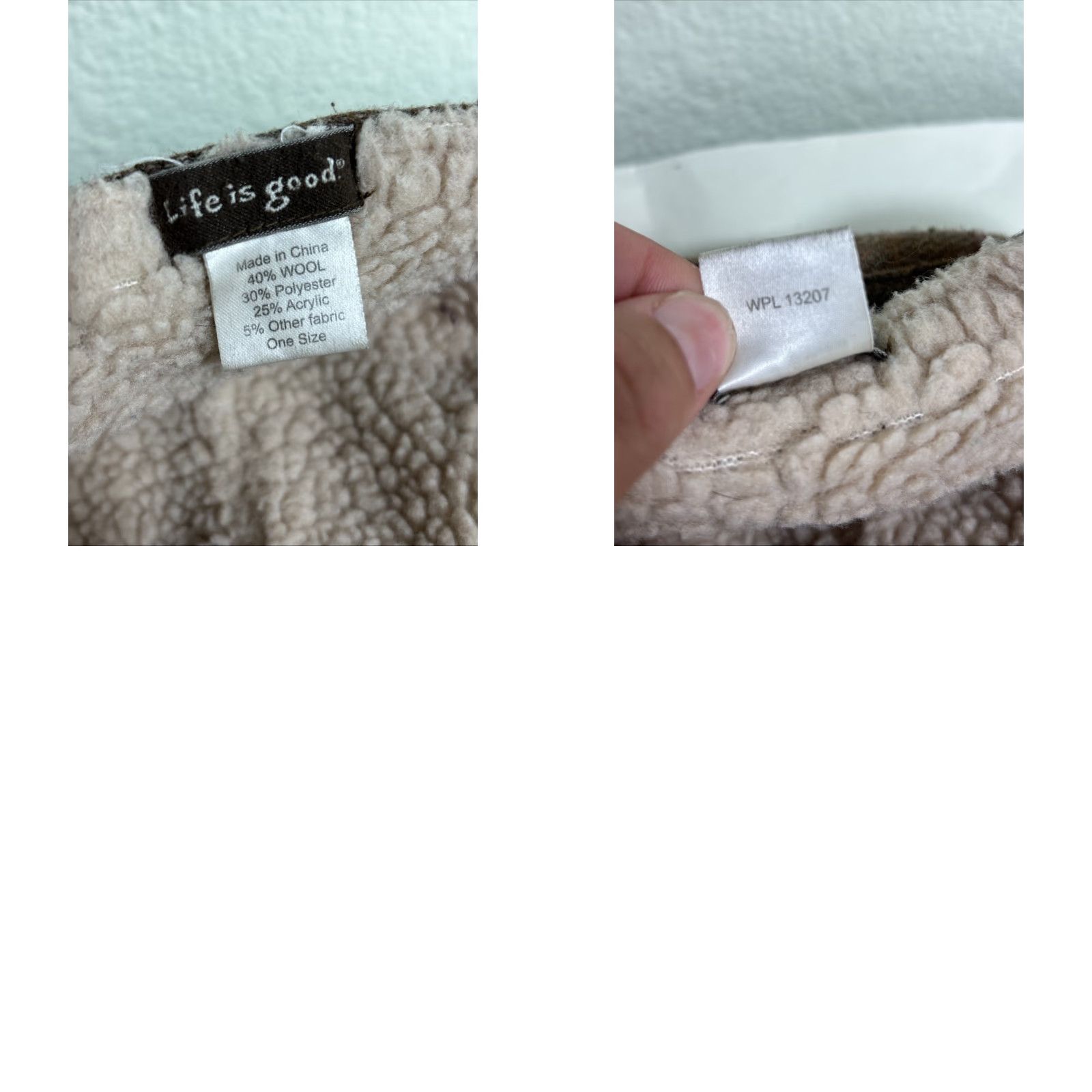 Life is Good Life Is Good Brown Plaid Women's One Size Wool Blend Sherpa Lined Cap User: Life Is Good Brown Plaid Women's One Size Wool Blend Sherpa Lined Cap Size ONE SIZE - 9 Thumbnail