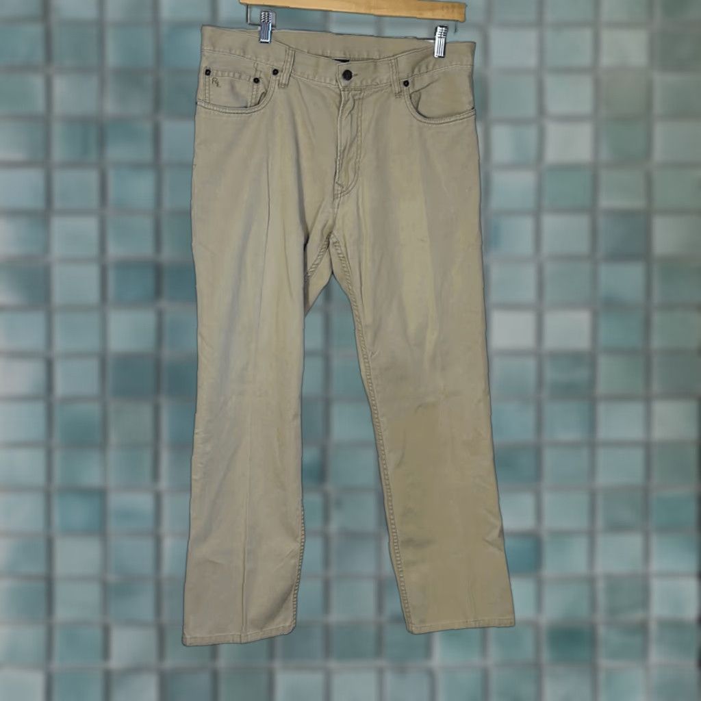 Polo Ralph Lauren Polo Ralph Lauren 650 Straight Mens Khaki Chino Pants W35 L32 Size US S / EU 44-46 / 1 - 1 Thumbnail