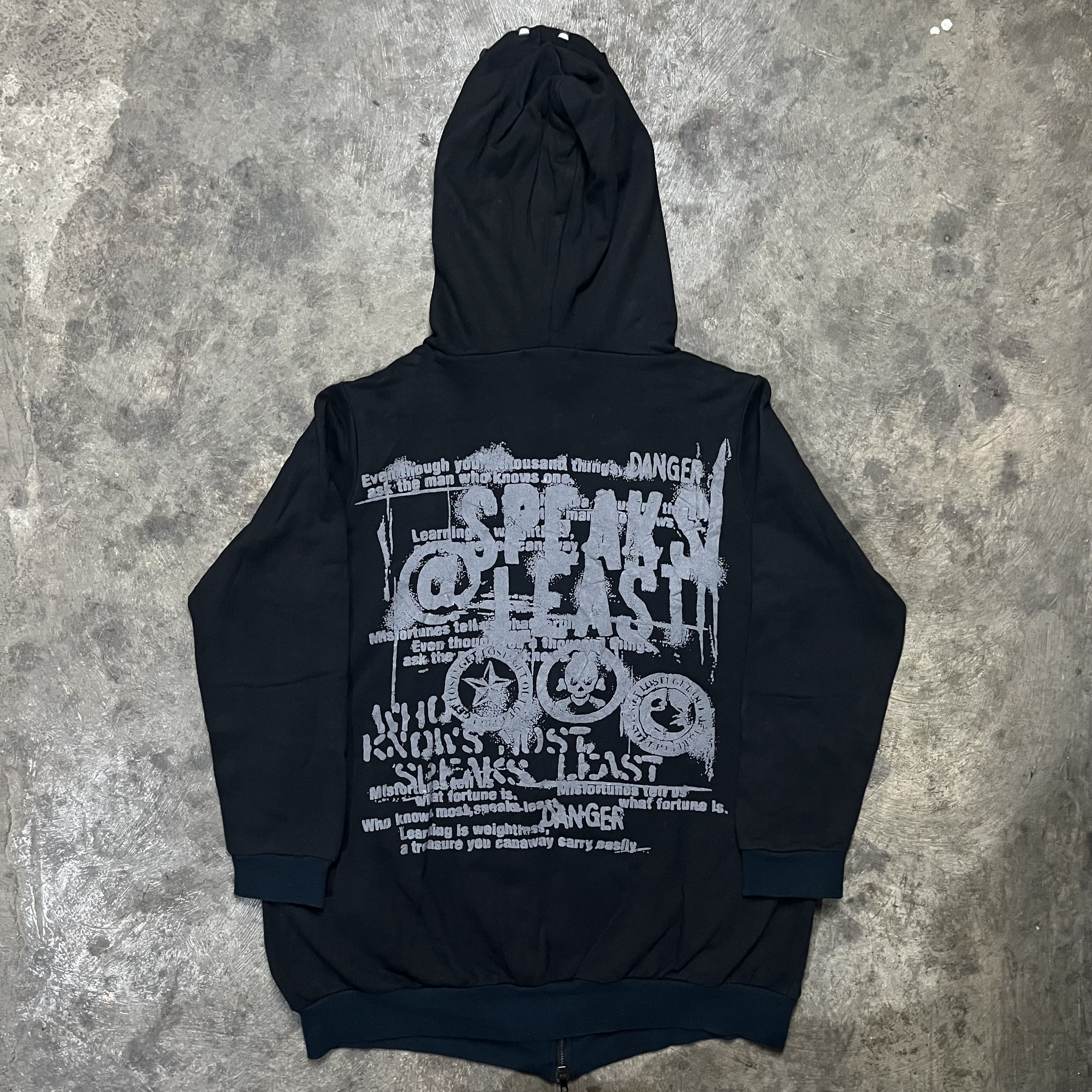 If Six Was Nine × Japanese Brand × Vintage Vintage Algonquins Punk Zipup Size US M / EU 48-50 / 2 - 4 Thumbnail