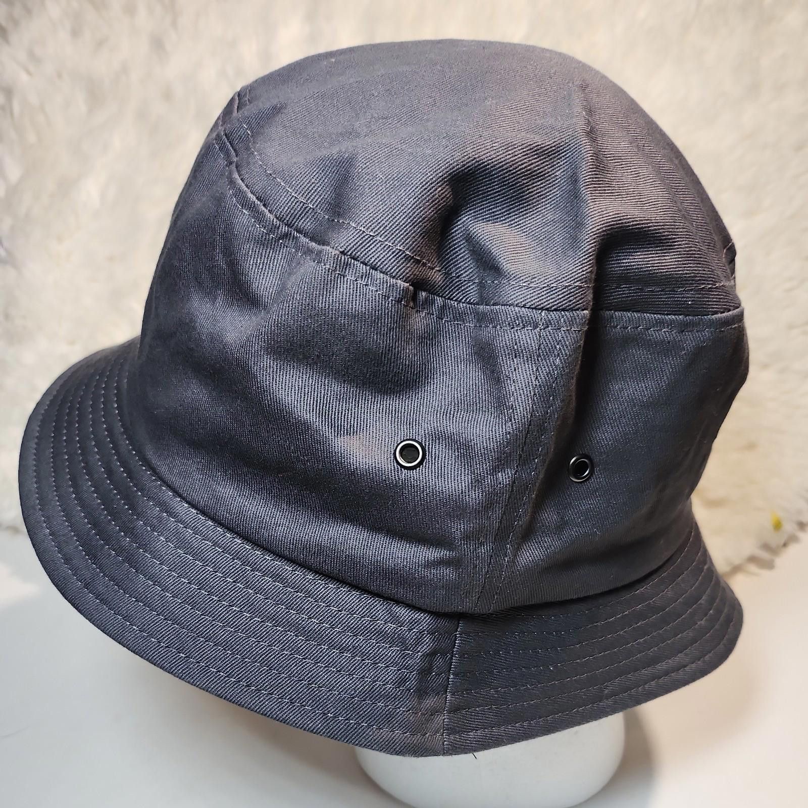 Other Blank Bucket Hat Cap Gray Cotton Plain Cotton Fishing Summer Size ONE SIZE - 2 Thumbnail