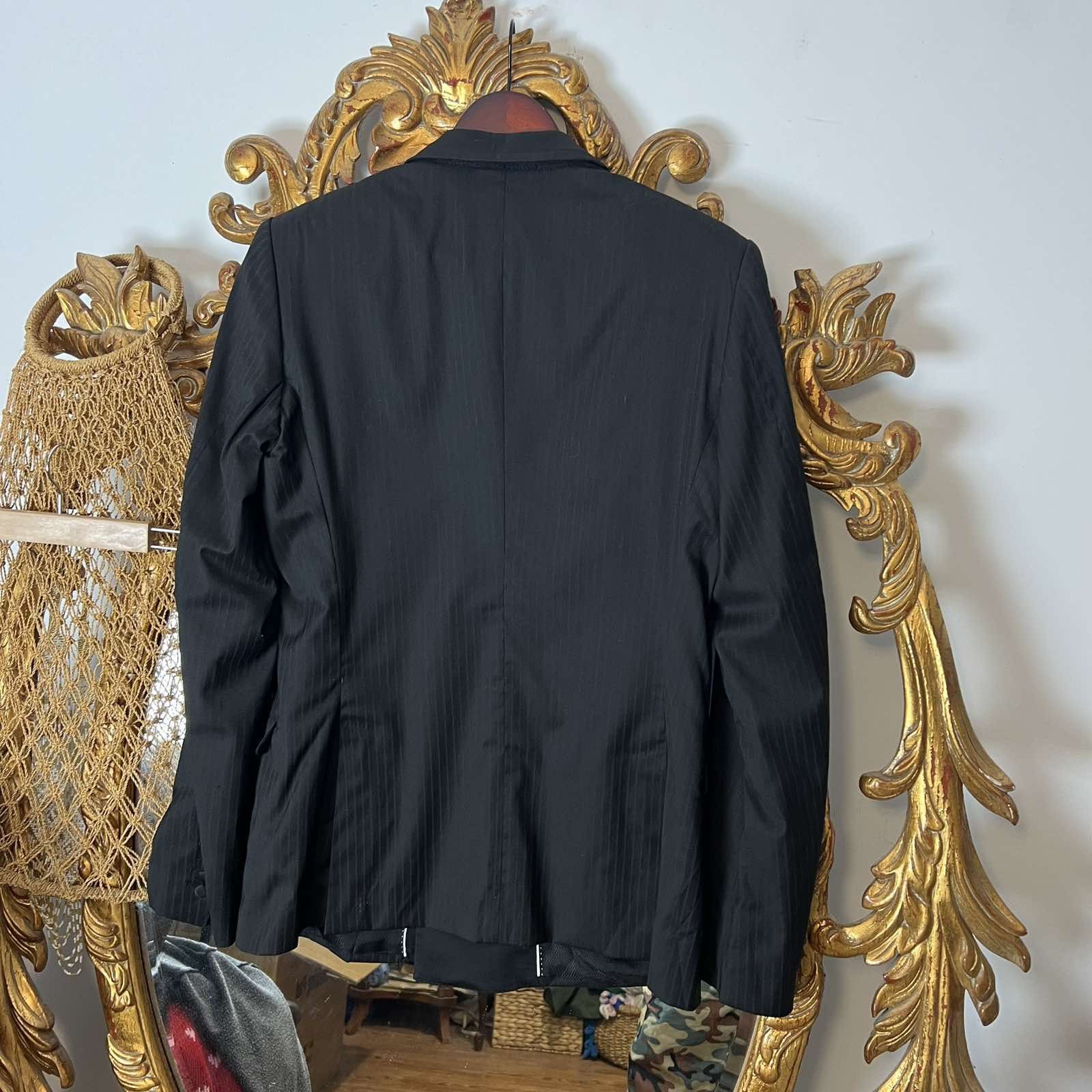 Dolce & Gabbana Dolce & Gabbana D&G avant garde black blazer Size XL / US 12-14 / IT 48-50 - 2 Thumbnail