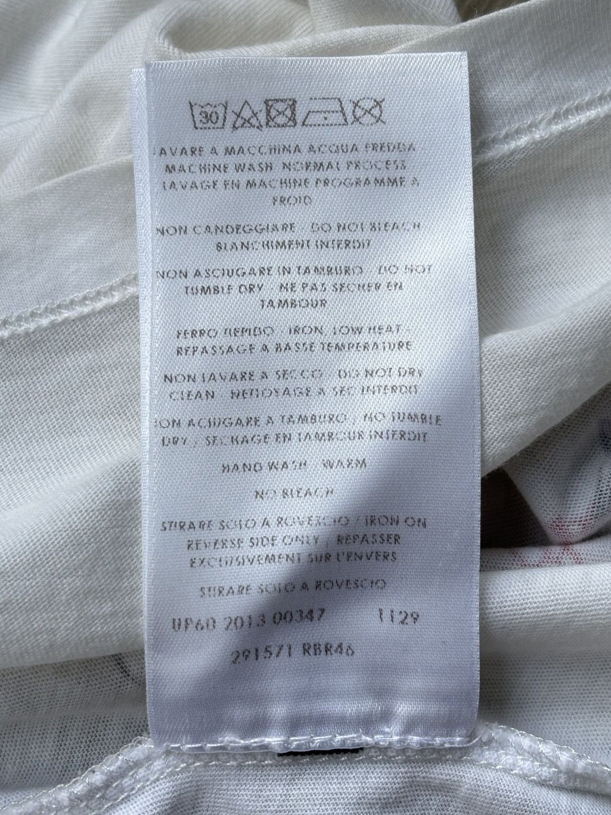 Alexander McQueen McQ Alexander McQueen Optic White Microgarden Print Dropped Size US L / EU 52-54 / 3 - 7 Thumbnail