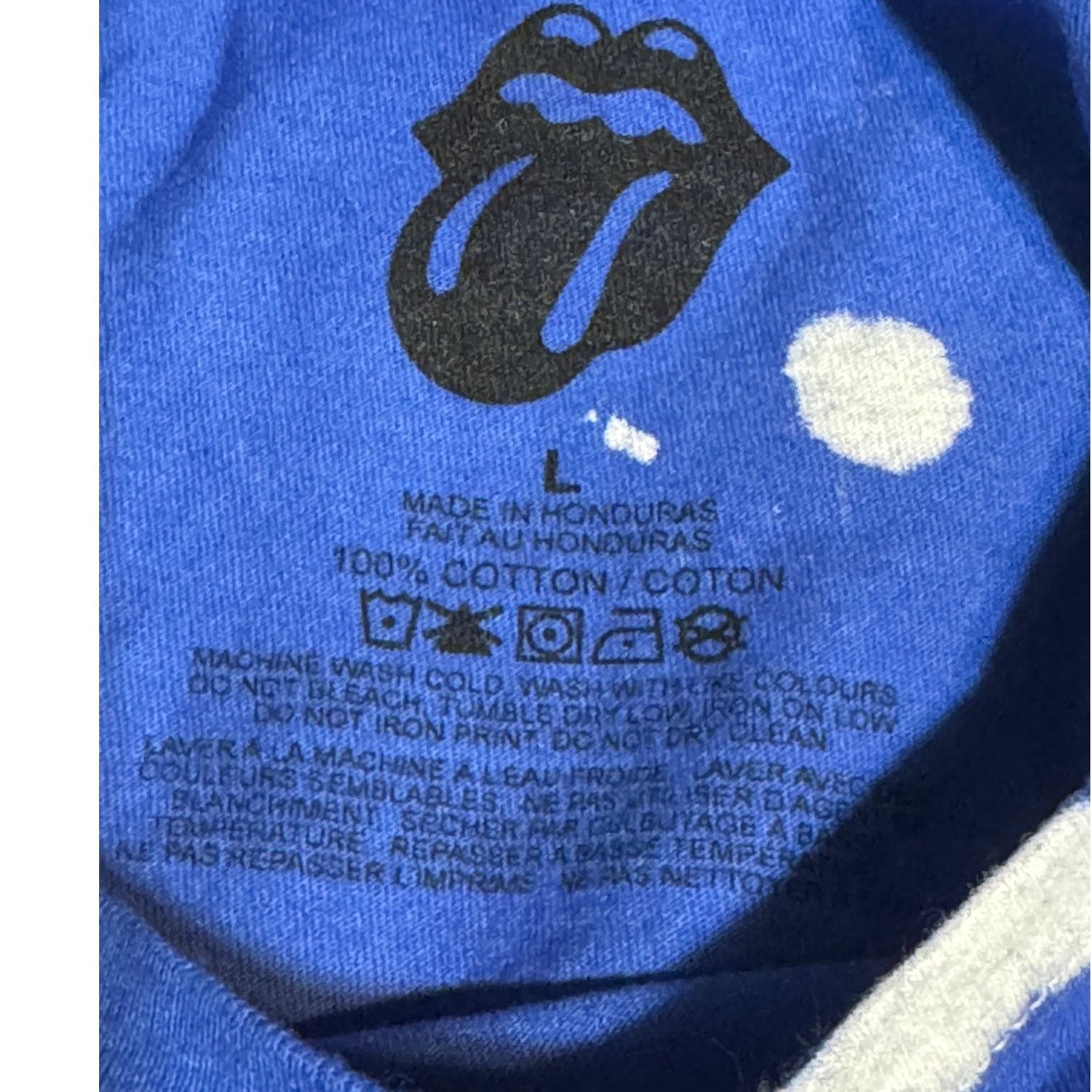 Other Rolling Stones Graphic Band T-Shirt Blue White Size Large Size L / US 10 / IT 46 - 5 Thumbnail
