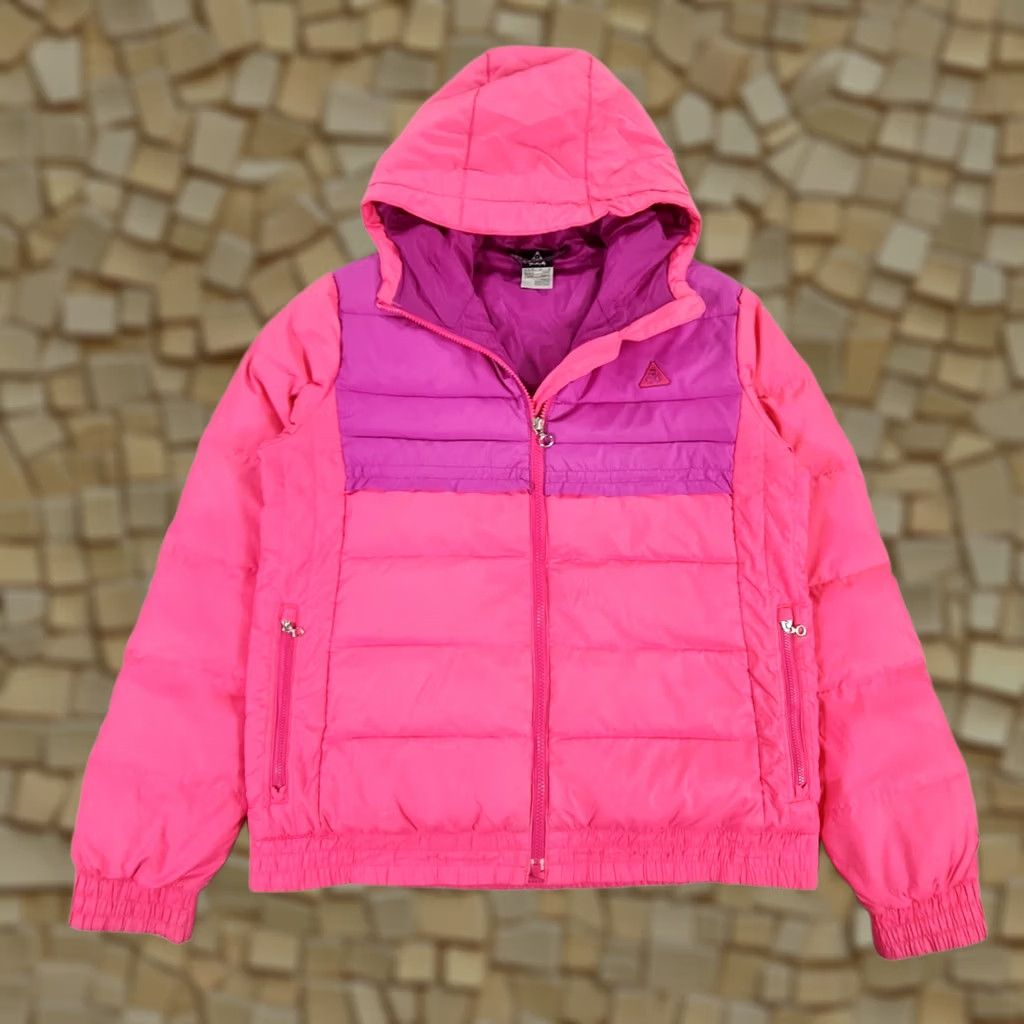 Nike ACG Nike ACG Jacket Womens Pink Medium Down Fill 550 Hooded Padded Vintage Regular Size M Zip Pocket Orange? Size M / US 6-8 / IT 42-44 - 1 Thumbnail