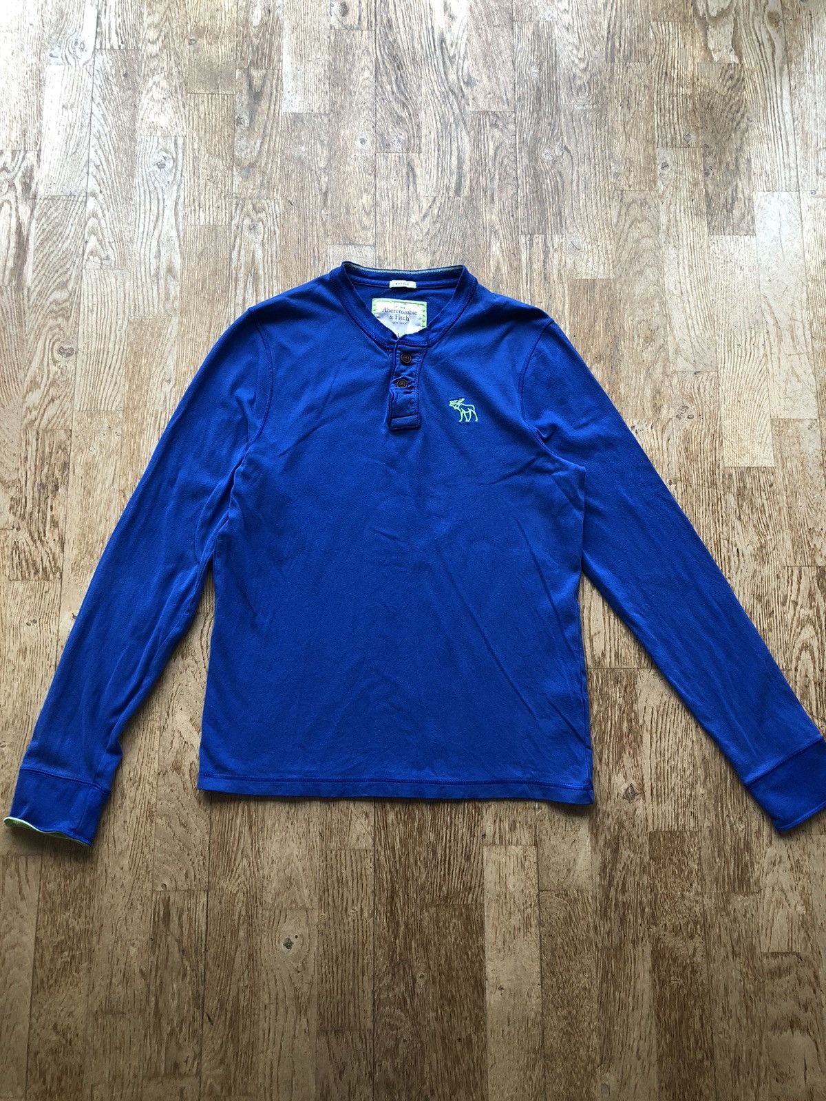 Abercrombie & Fitch VINTAGE ABERCROMBIE & FITCH LONG SLEEVE SWEATER SHIRT Size US L / EU 52-54 / 3 - 1 Thumbnail