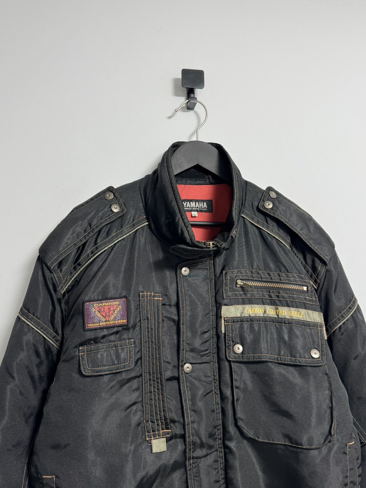 Yamaha 🛵Yamaha Vintage Y2K style hype Motorcycle Jacket Size US L / EU 52-54 / 3 - 2 Thumbnail