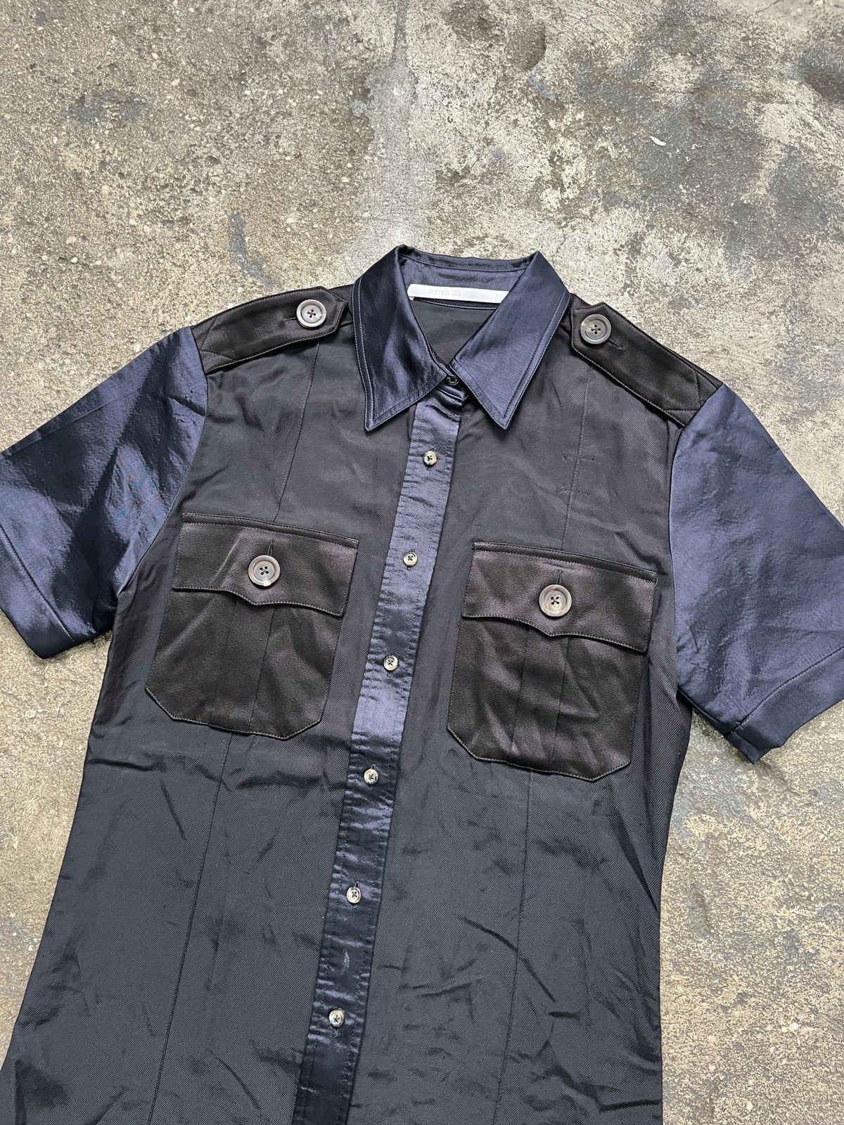Peter Do Peter Do Silk Button Up Polo Shirt (unisex) Size US M / EU 48-50 / 2 - 4 Thumbnail