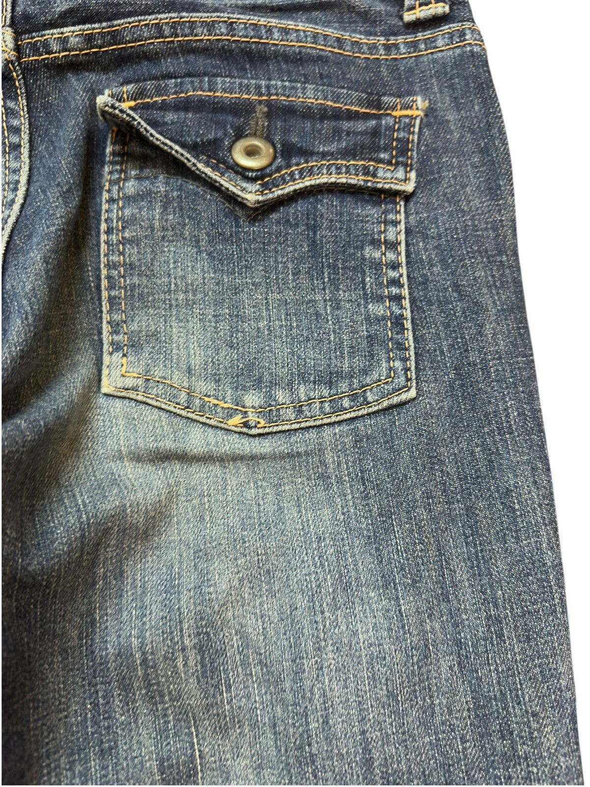 Adolfo Dominguez Vintage DMG Flare Bootcut Denim Size US 28 / EU 44 - 8 Thumbnail