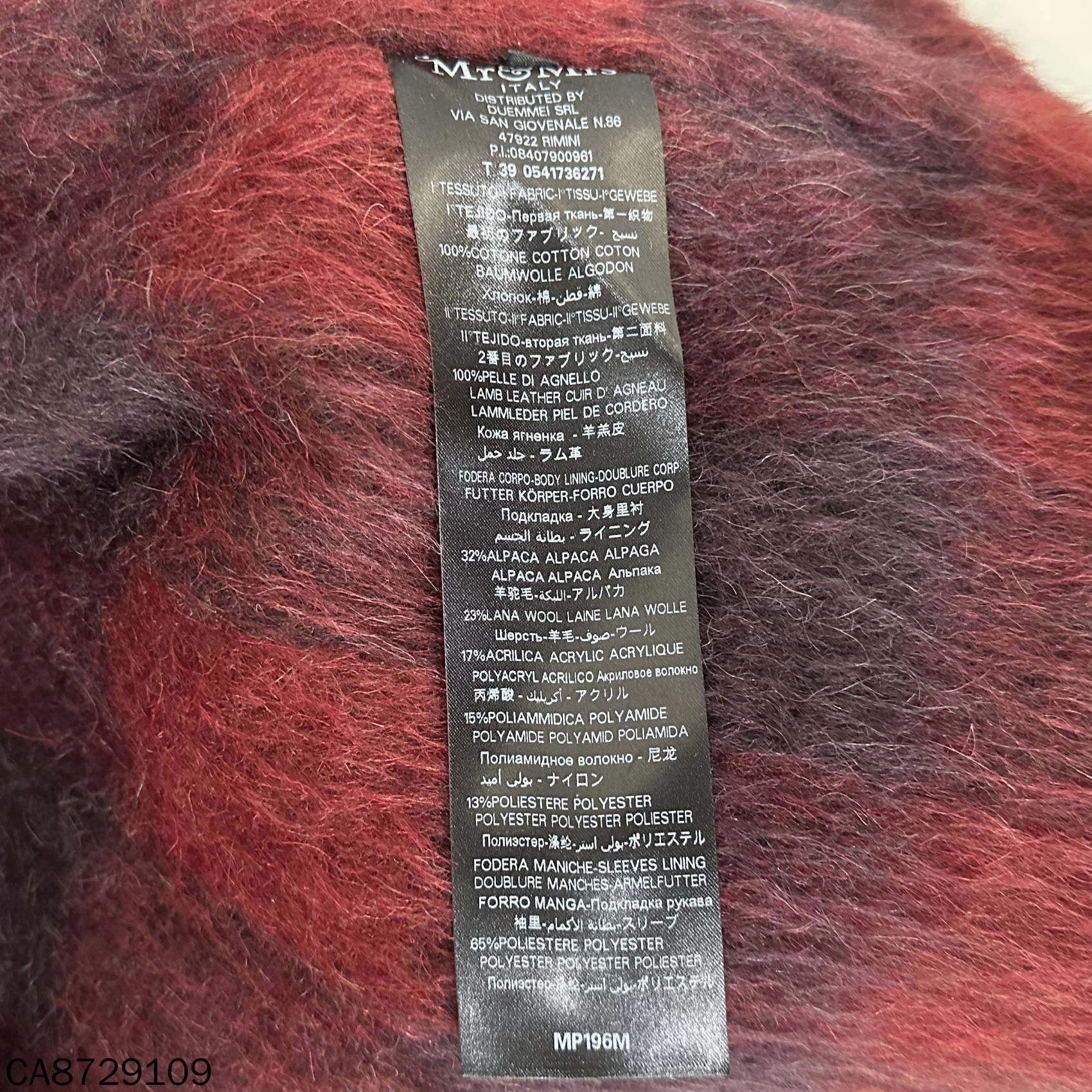 MR & MRS ITALY Mr & Mrs Black Fur Coat XS 98 New Size XS / US 0-2 / IT 36-38 - 4 Thumbnail