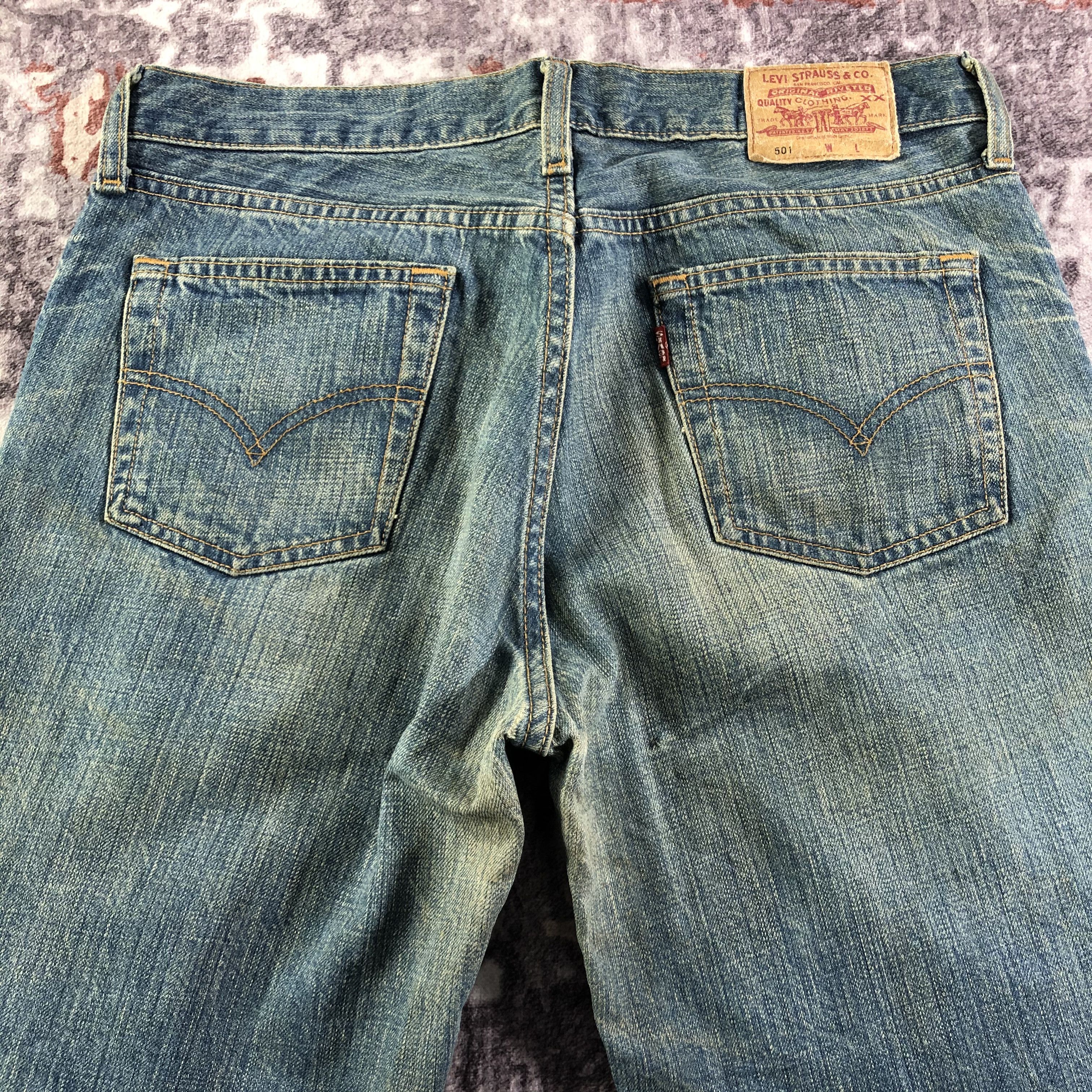 Levi's 90s Vintage Levis 501 Jeans-JM3279 Size US 31 - 5 Thumbnail