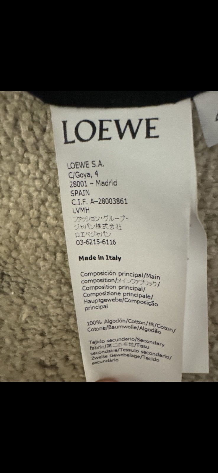 Loewe Loewe men’s leather jacket Size US M / EU 48-50 / 2 - 11 Thumbnail