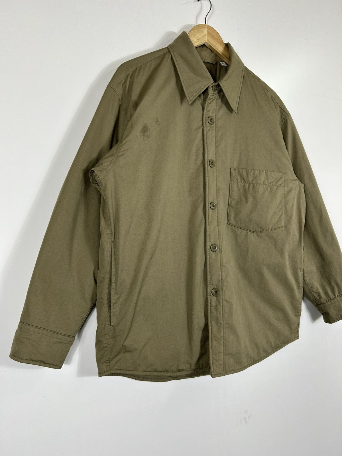 Christophe Lemaire × Lemaire × Uniqlo 🔥Lemaire Uniqlo Nylon Button Shirt Jacket Size US M / EU 48-50 / 2 - 2 Thumbnail