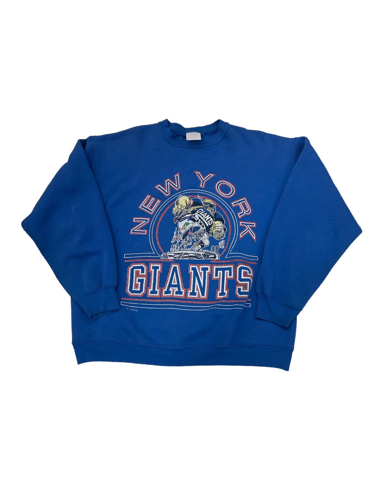 Vintage Vtg 80s New York Giants Sweatshirt Size US L / EU 52-54 / 3 - 1 Thumbnail