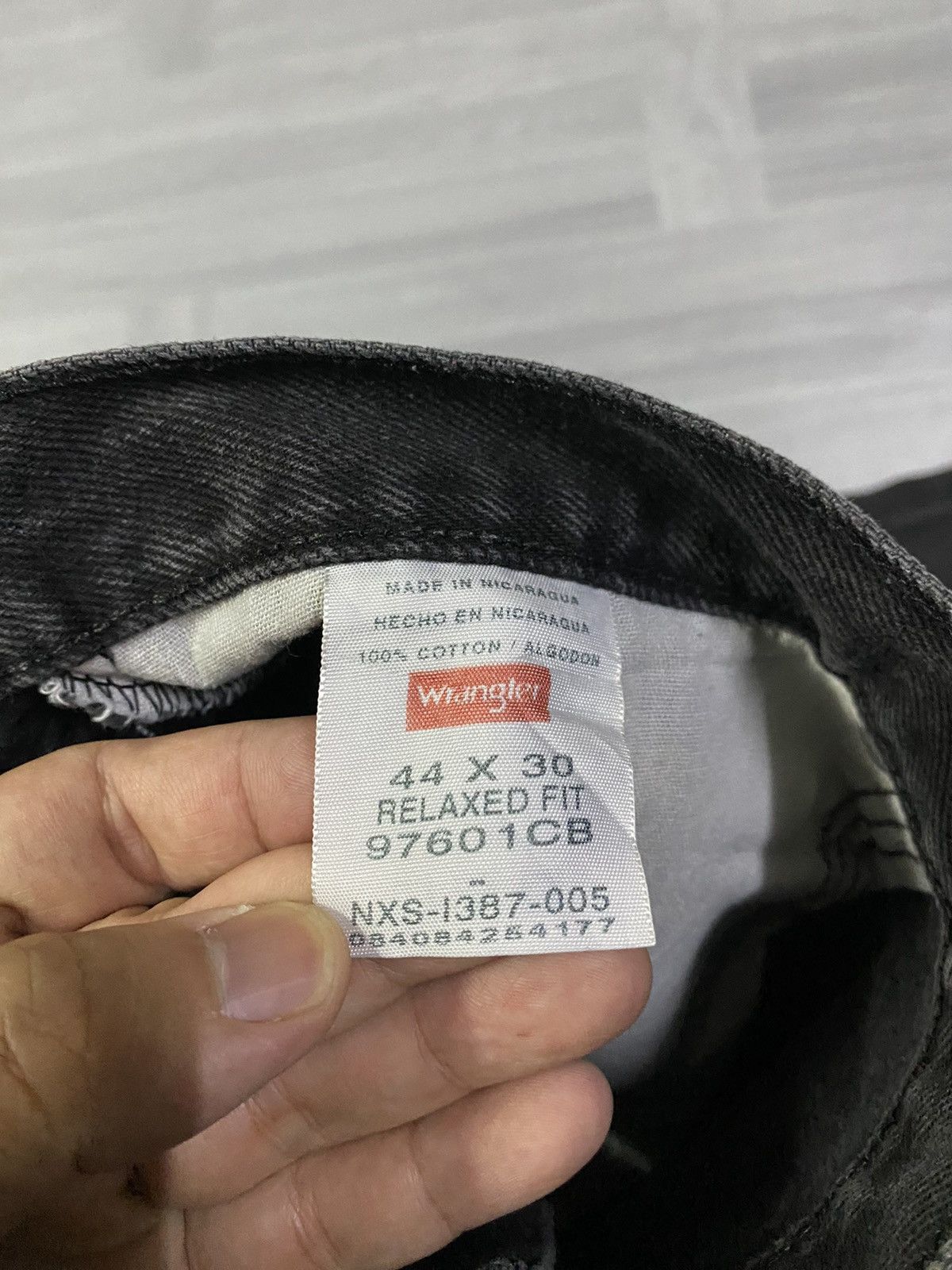 Wrangler Vintage Black Wrangler Jeans Size US 44 / EU 60 - 12 Thumbnail