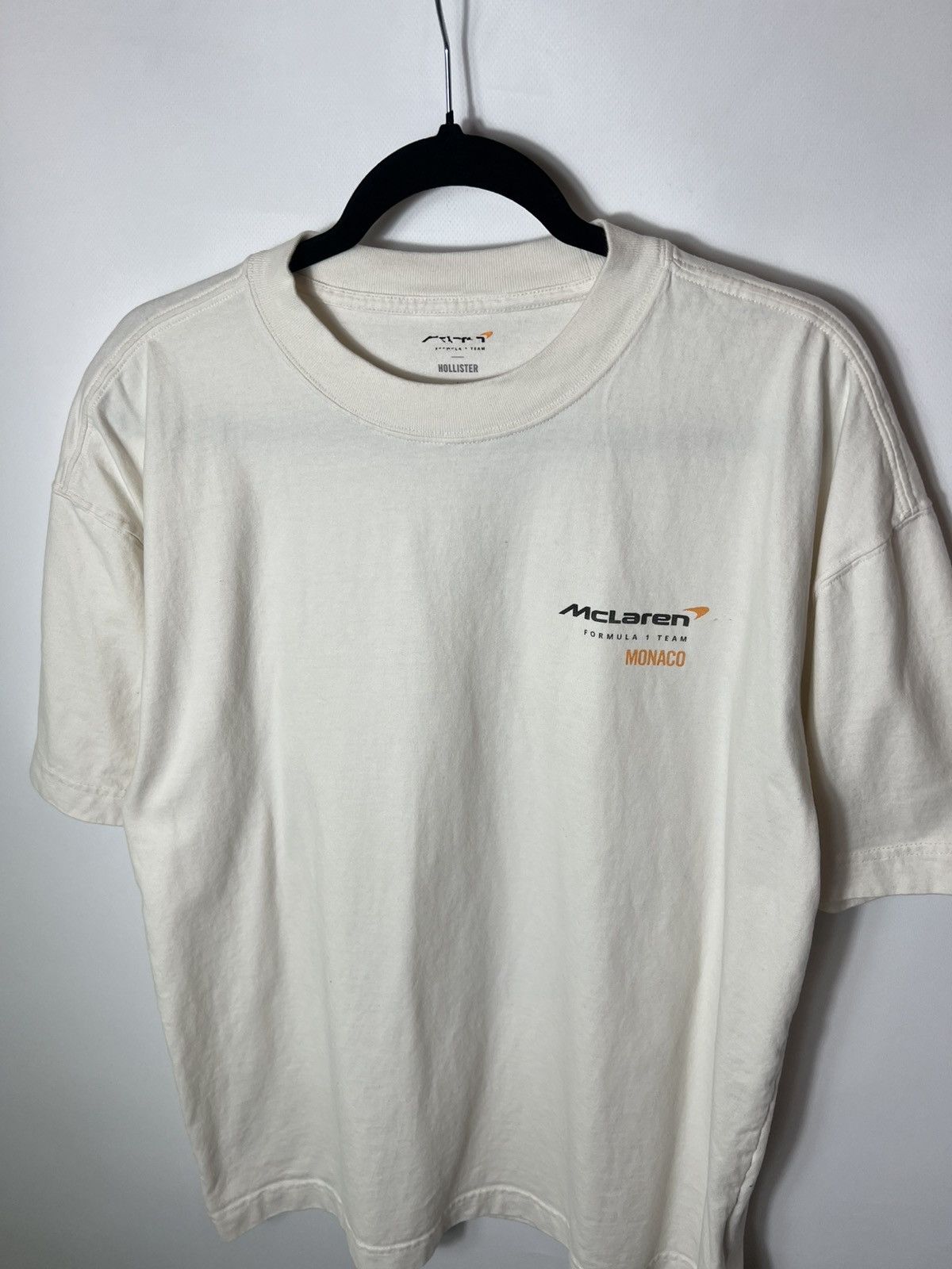 Malcolm McLaren McLaren x Hollister Racing McLaren Monaco Formula 1 Team tee Size US L / EU 52-54 / 3 - 4 Thumbnail