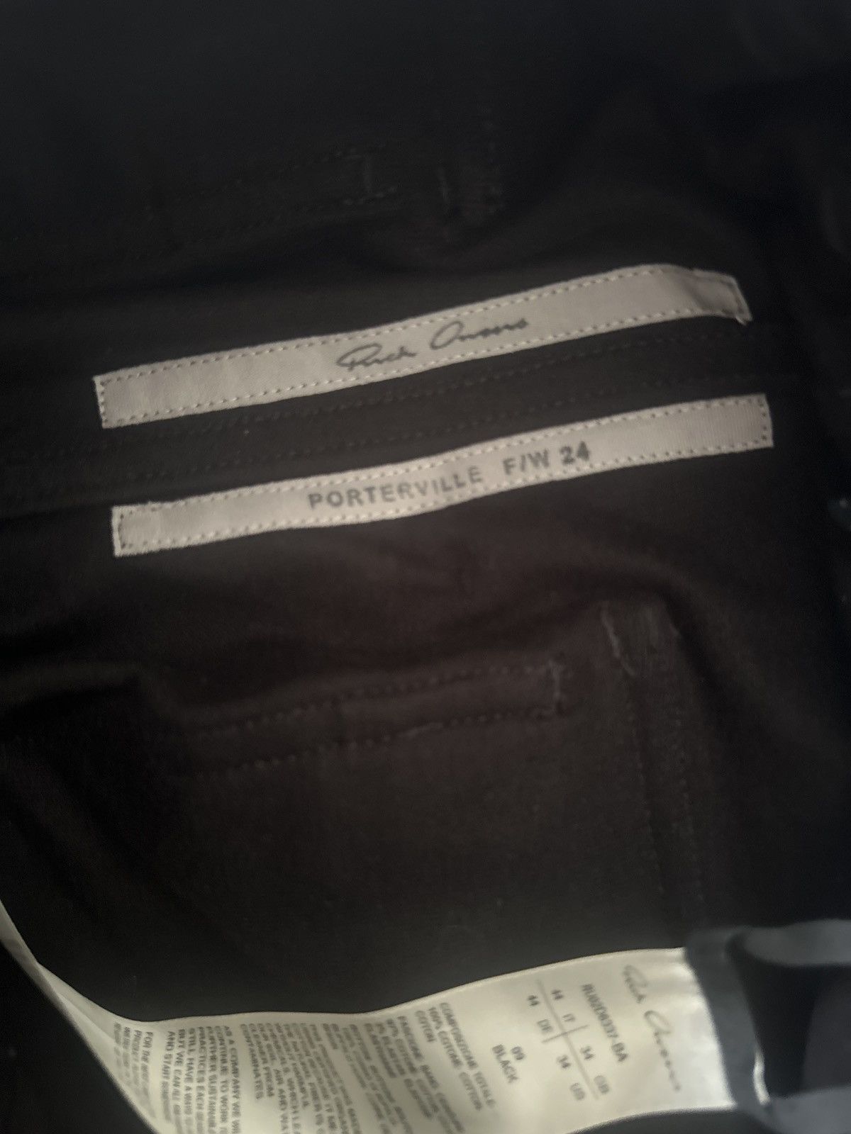 Rick Owens Rick Owen’s Mastsdon Cargo Pants. Size US 28 / EU 44 - 5 Thumbnail