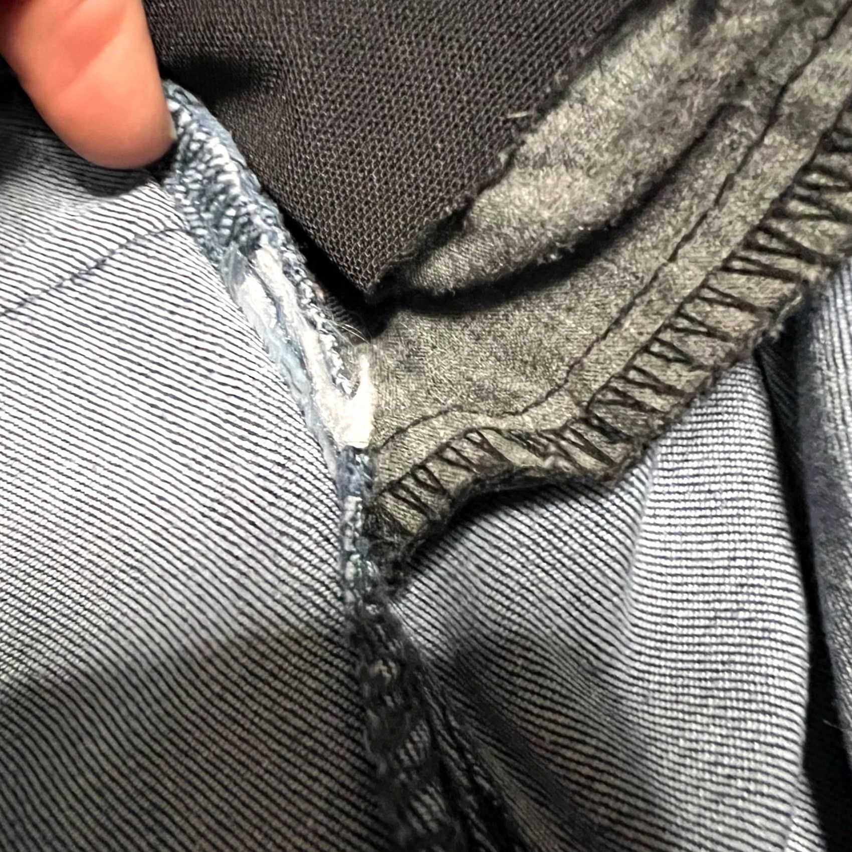 Vintage Democracy Jeans Womens 10 Ankle Ab Solution Stretch Blue 33x29.5 Regular Women Mens? Size 32" / US 10 / IT 46 - 6 Thumbnail